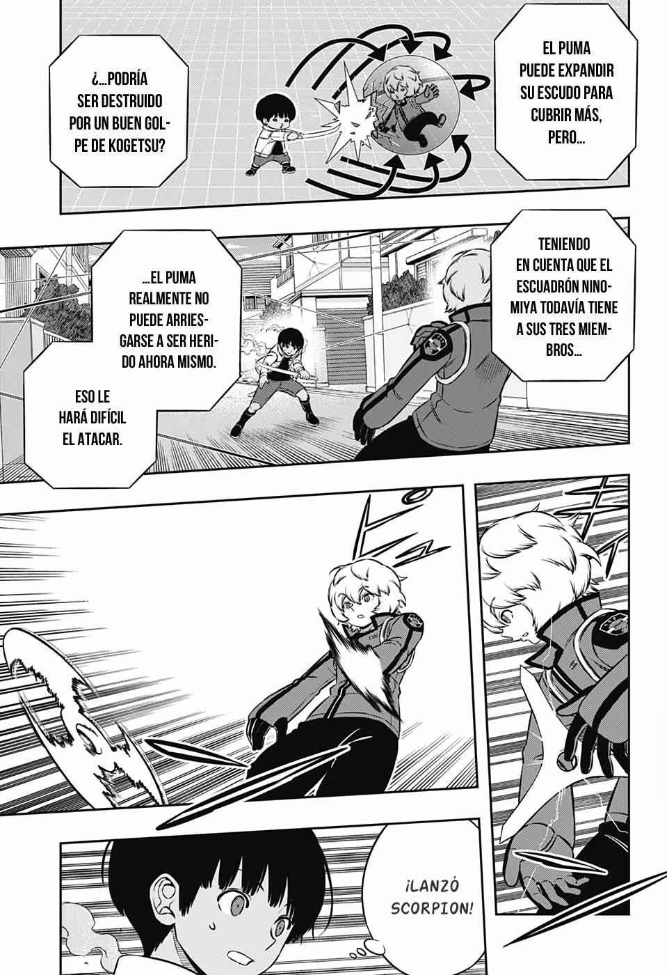 World Trigger capítulo 191 página 17