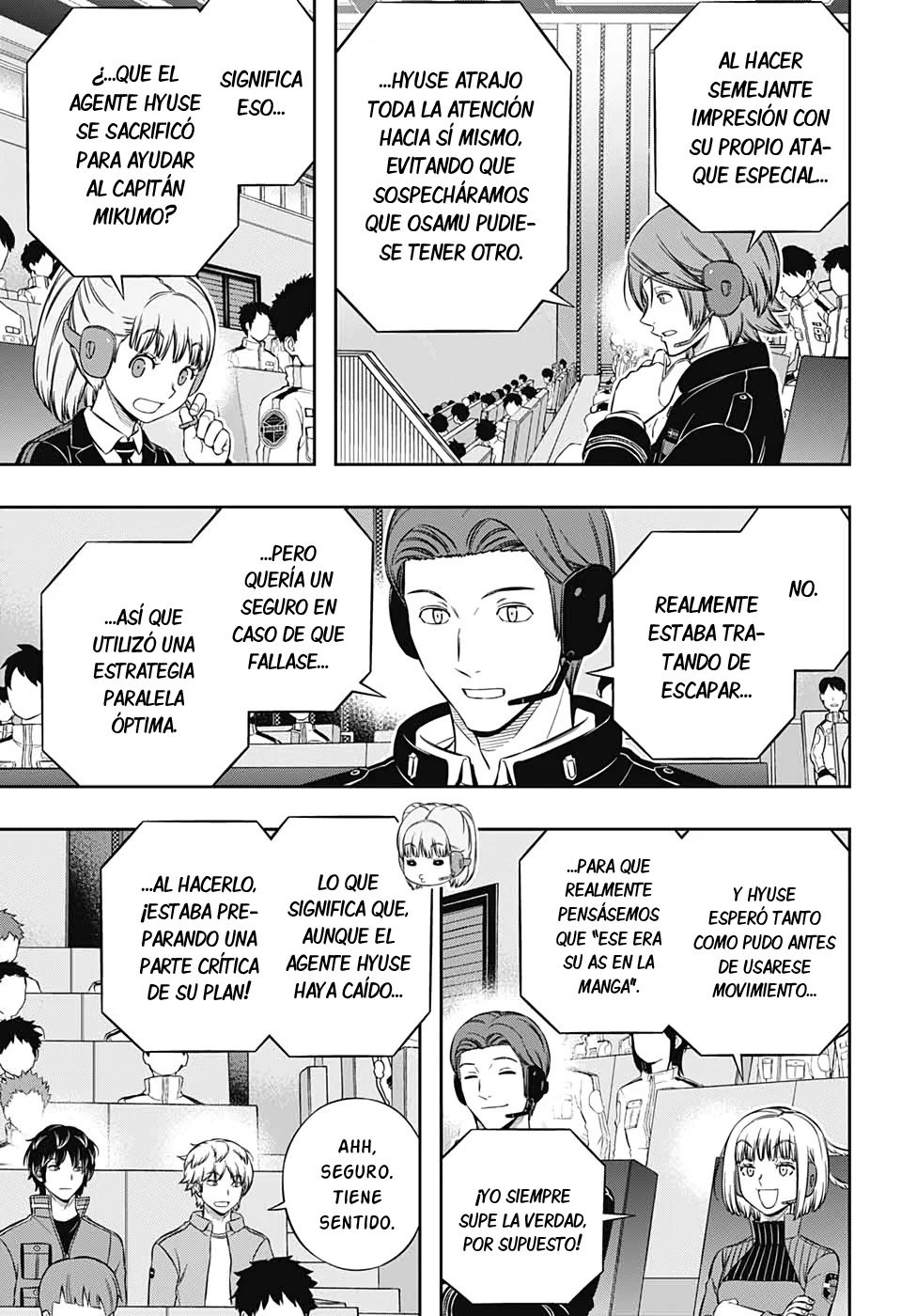World Trigger capítulo 196 página 13