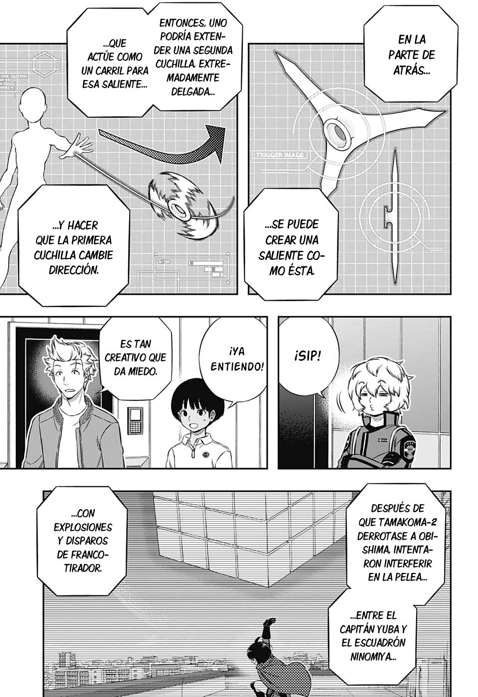 World Trigger capítulo 196 página 15
