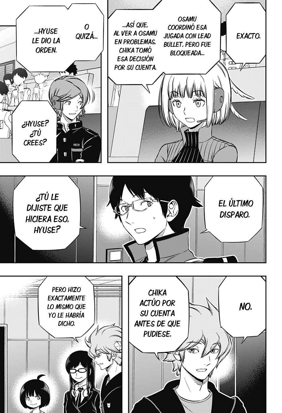 World Trigger capítulo 196 página 21