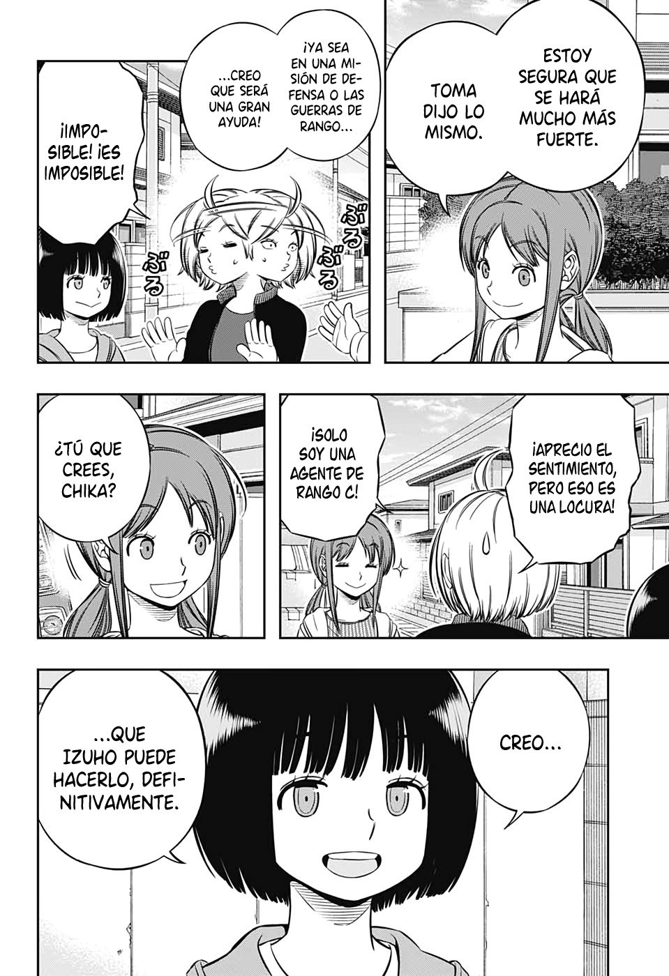 World Trigger capítulo 199 página 21