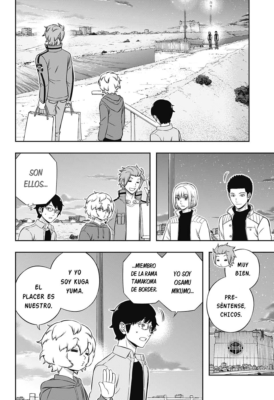 World Trigger capítulo 202 página 14