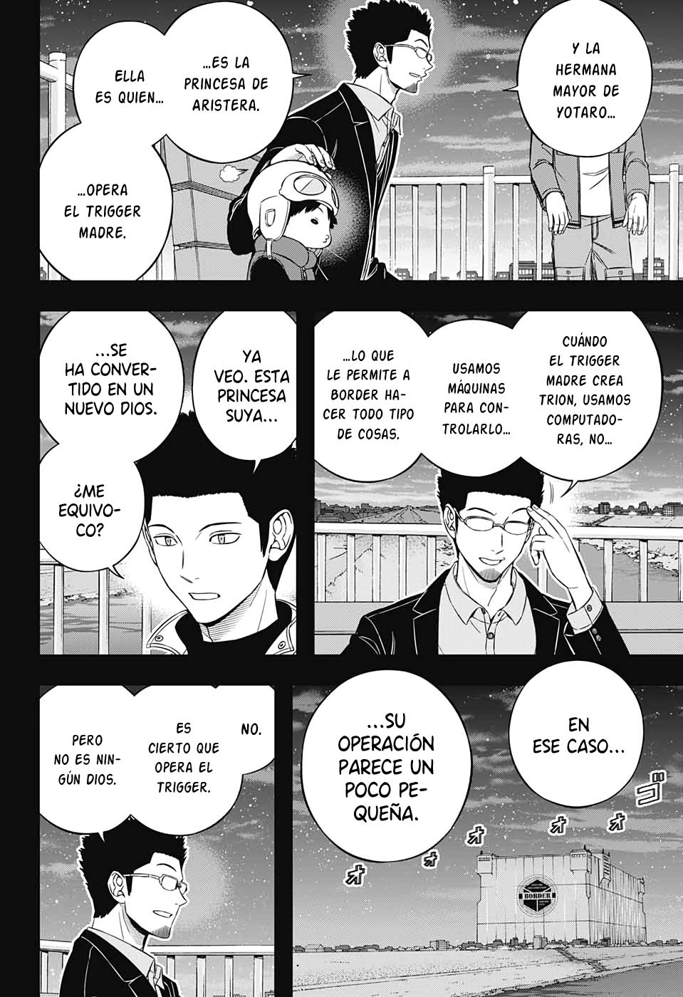 World Trigger capítulo 202 página 4