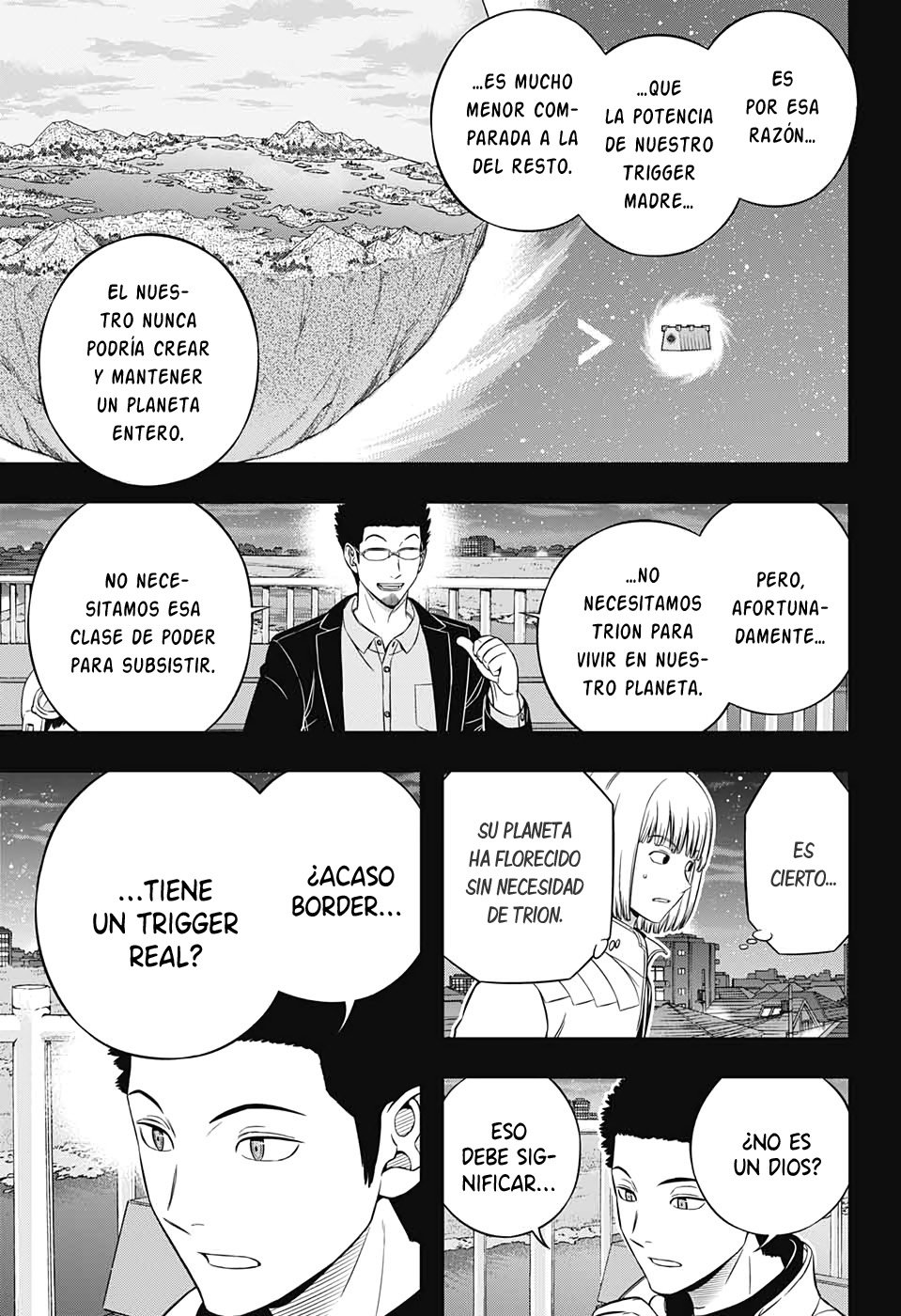 World Trigger capítulo 202 página 5