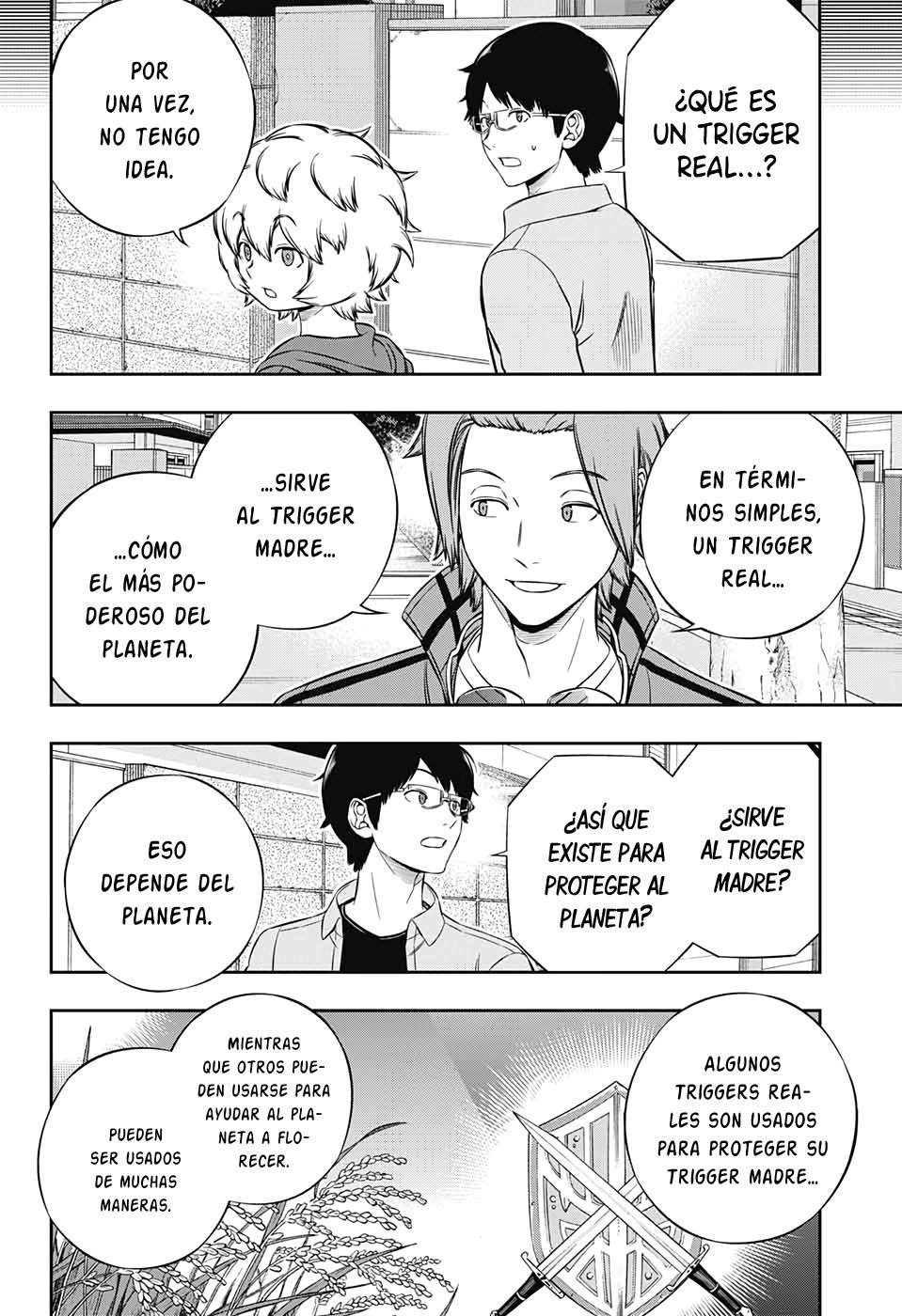 World Trigger capítulo 202 página 6