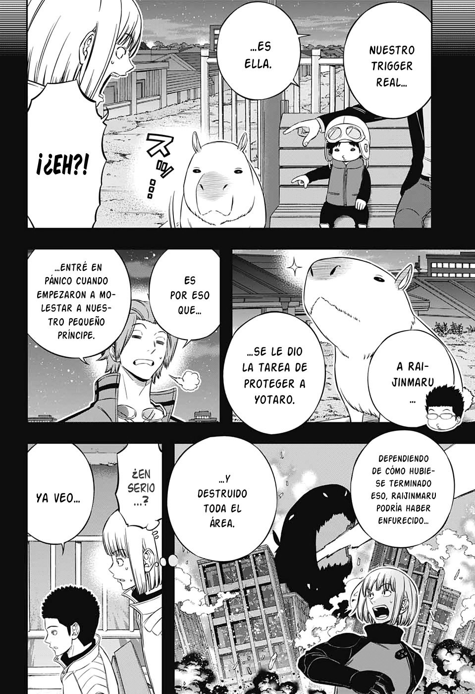 World Trigger capítulo 202 página 8