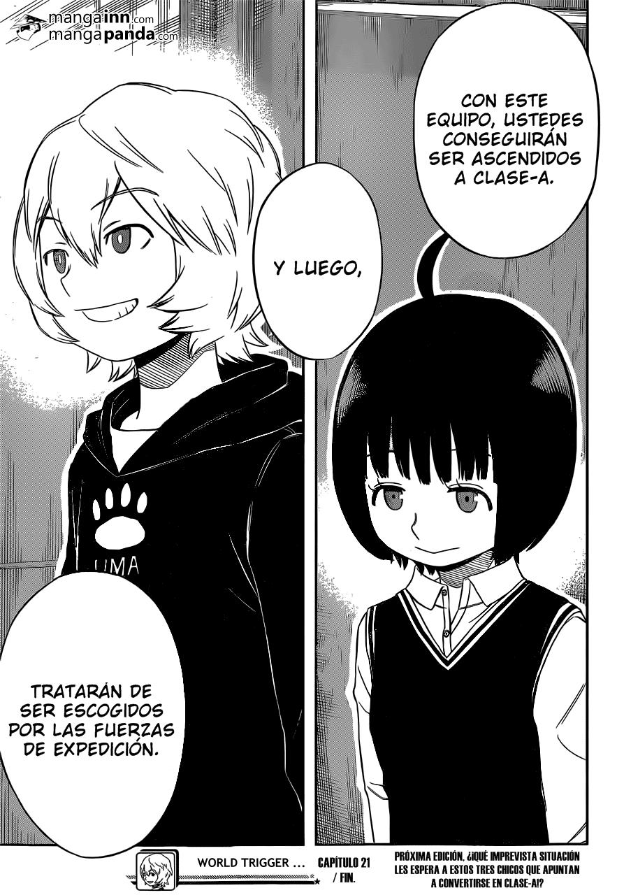 World Trigger capítulo 21 página 20