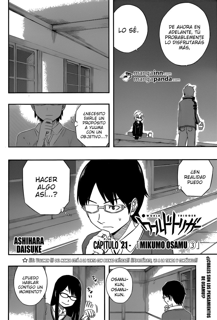 World Trigger capítulo 21 página 3