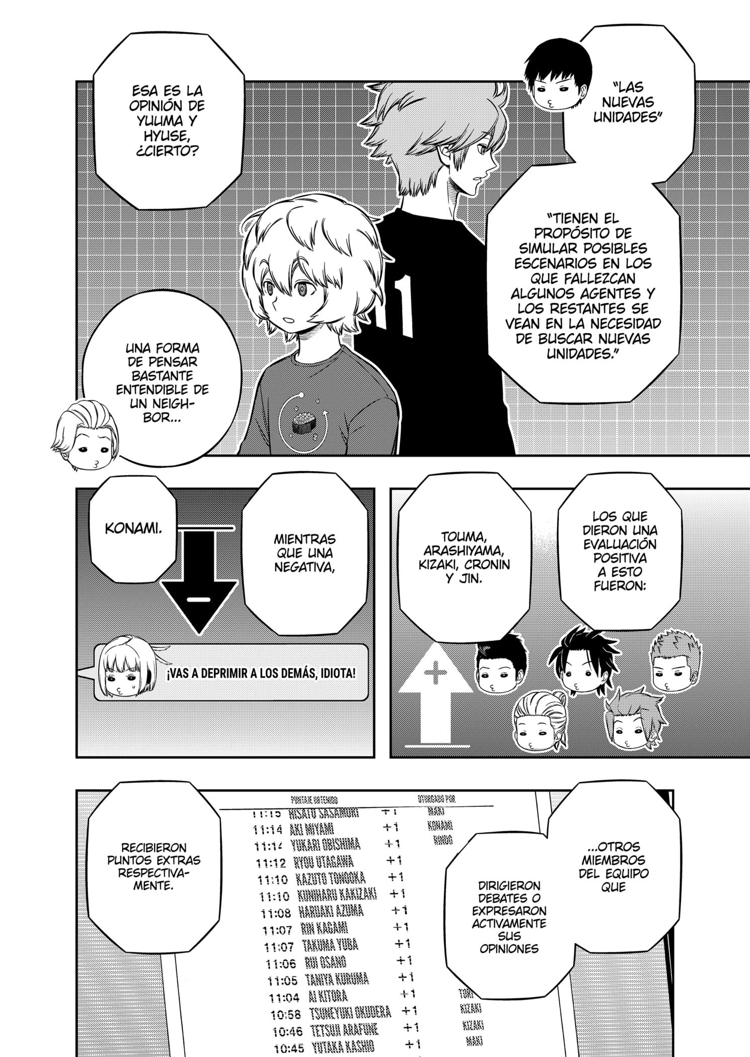 World Trigger capítulo 210 página 16