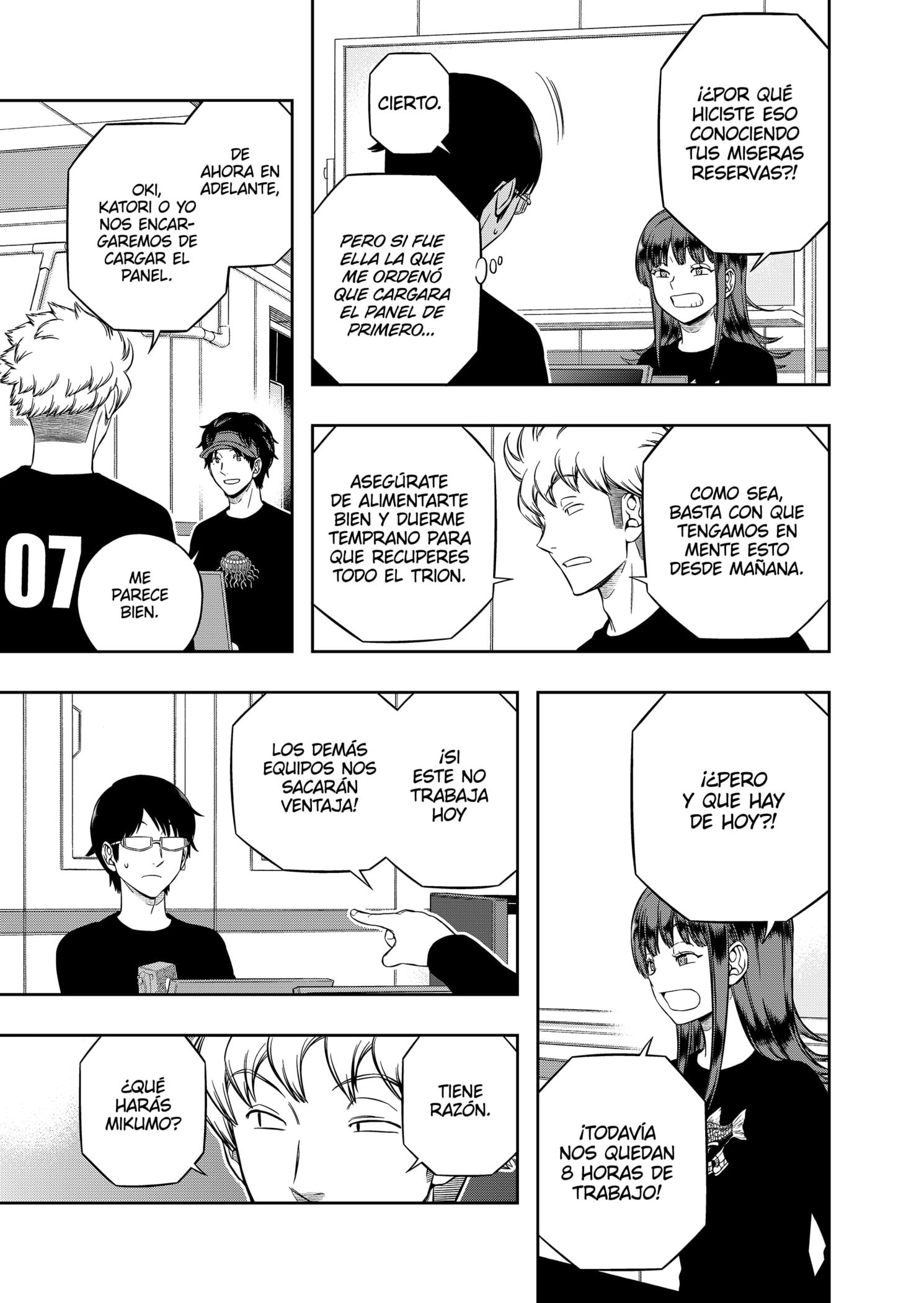 World Trigger capítulo 210 página 3