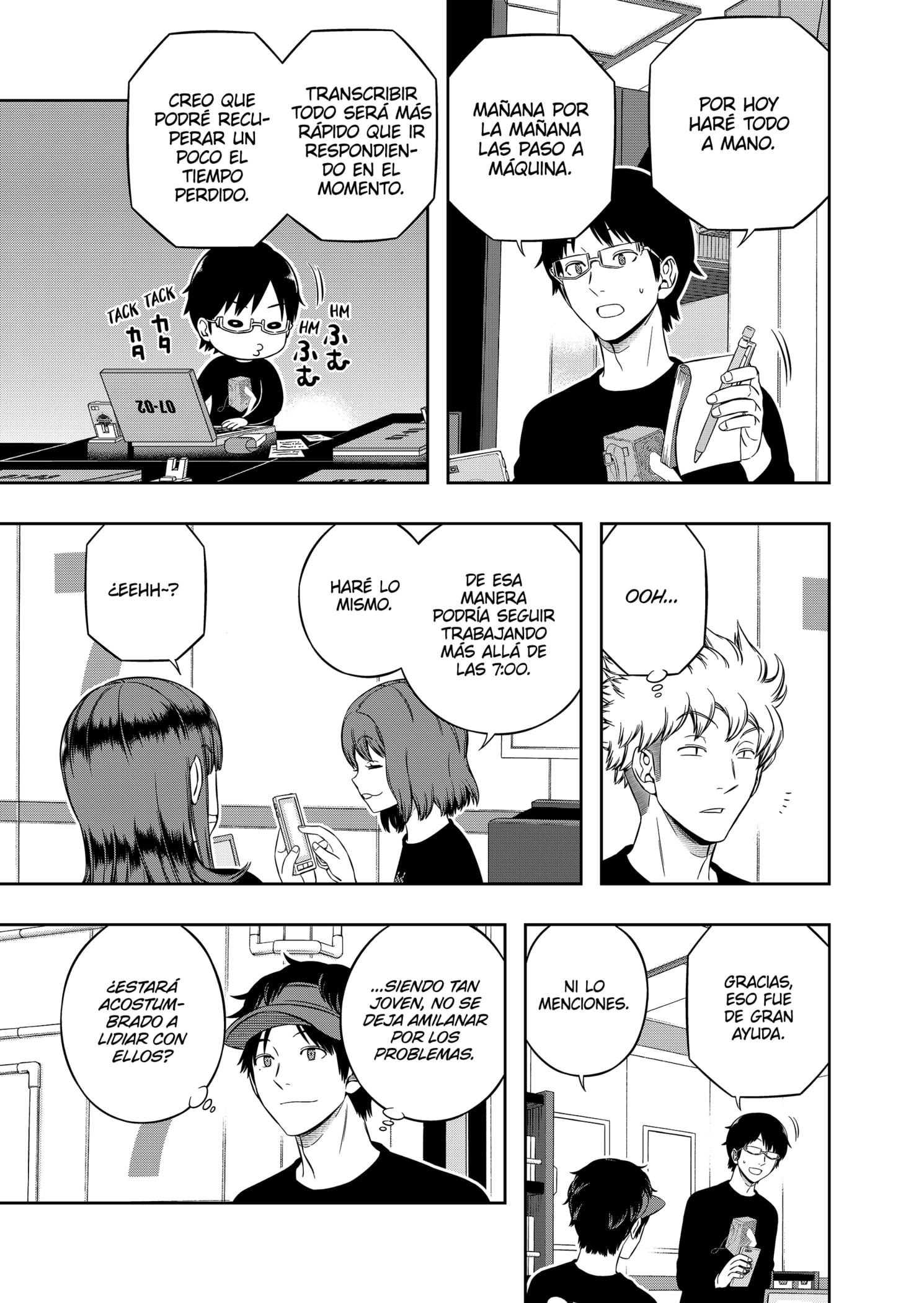 World Trigger capítulo 210 página 5