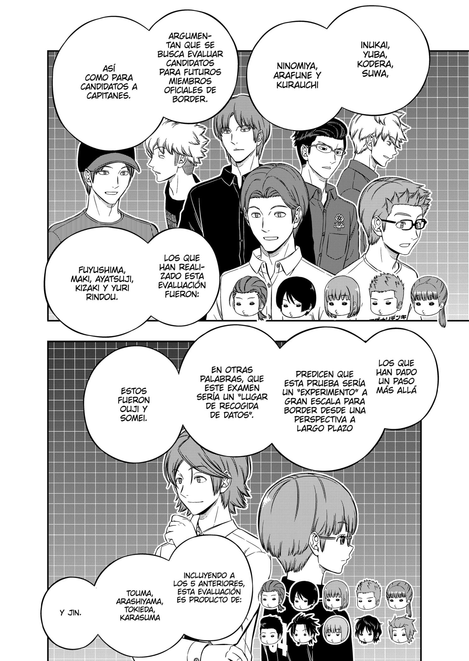 World Trigger capítulo 210 página 8