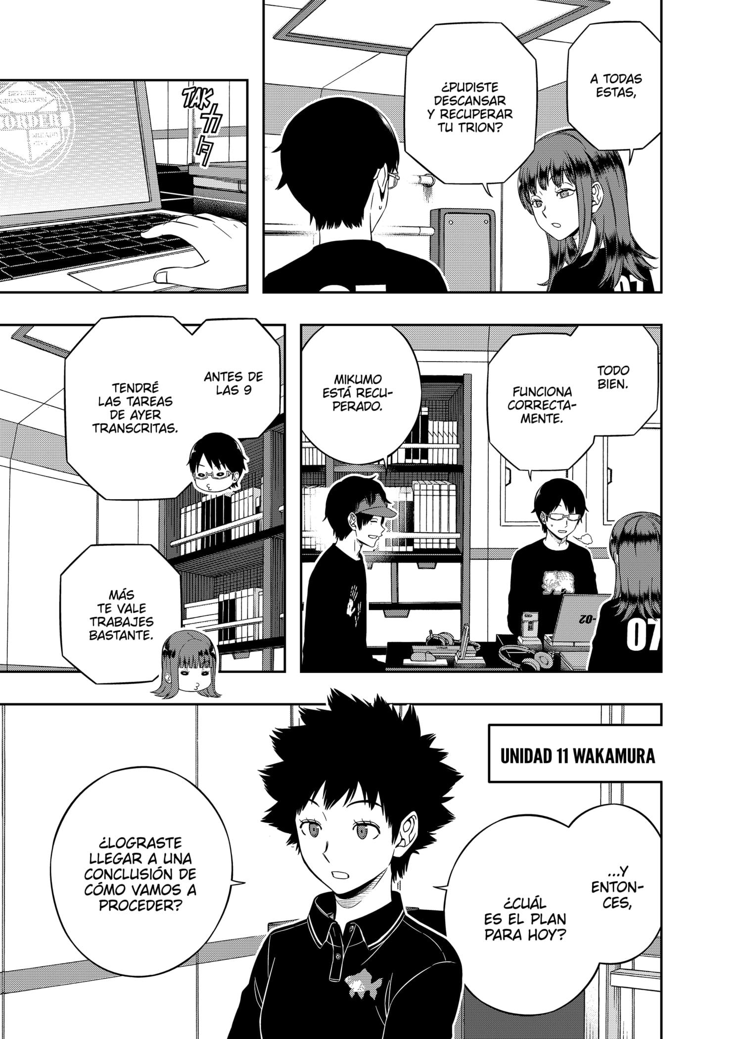 World Trigger capítulo 213 página 13