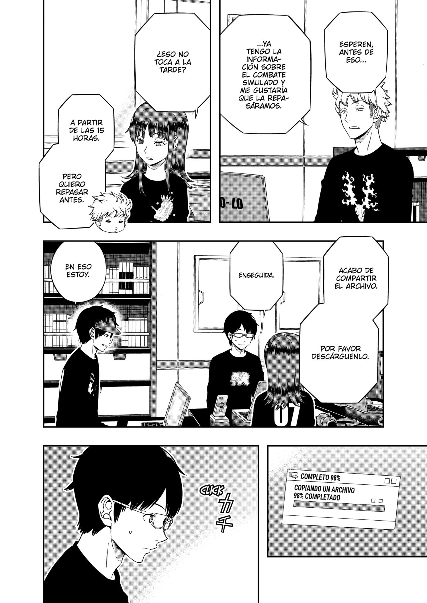 World Trigger capítulo 213 página 16
