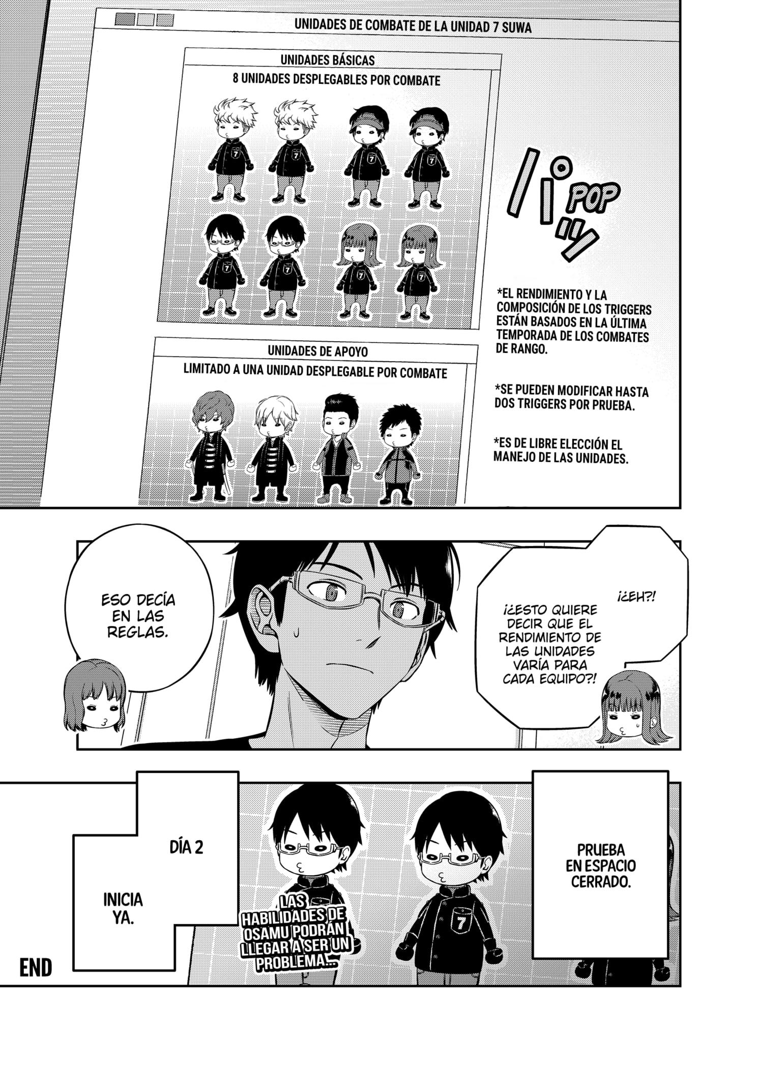 World Trigger capítulo 213 página 17