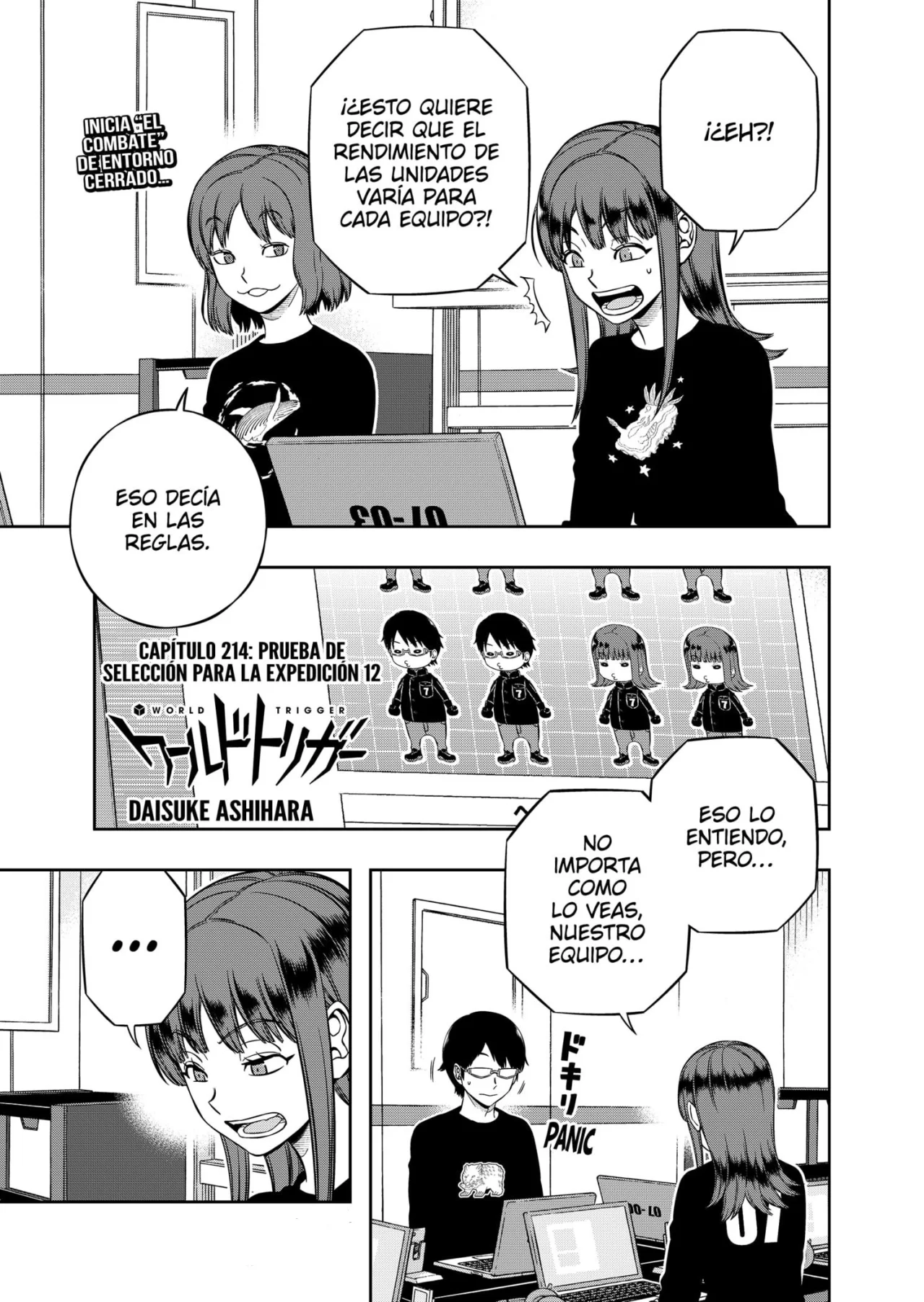 World Trigger capítulo 214 página 2