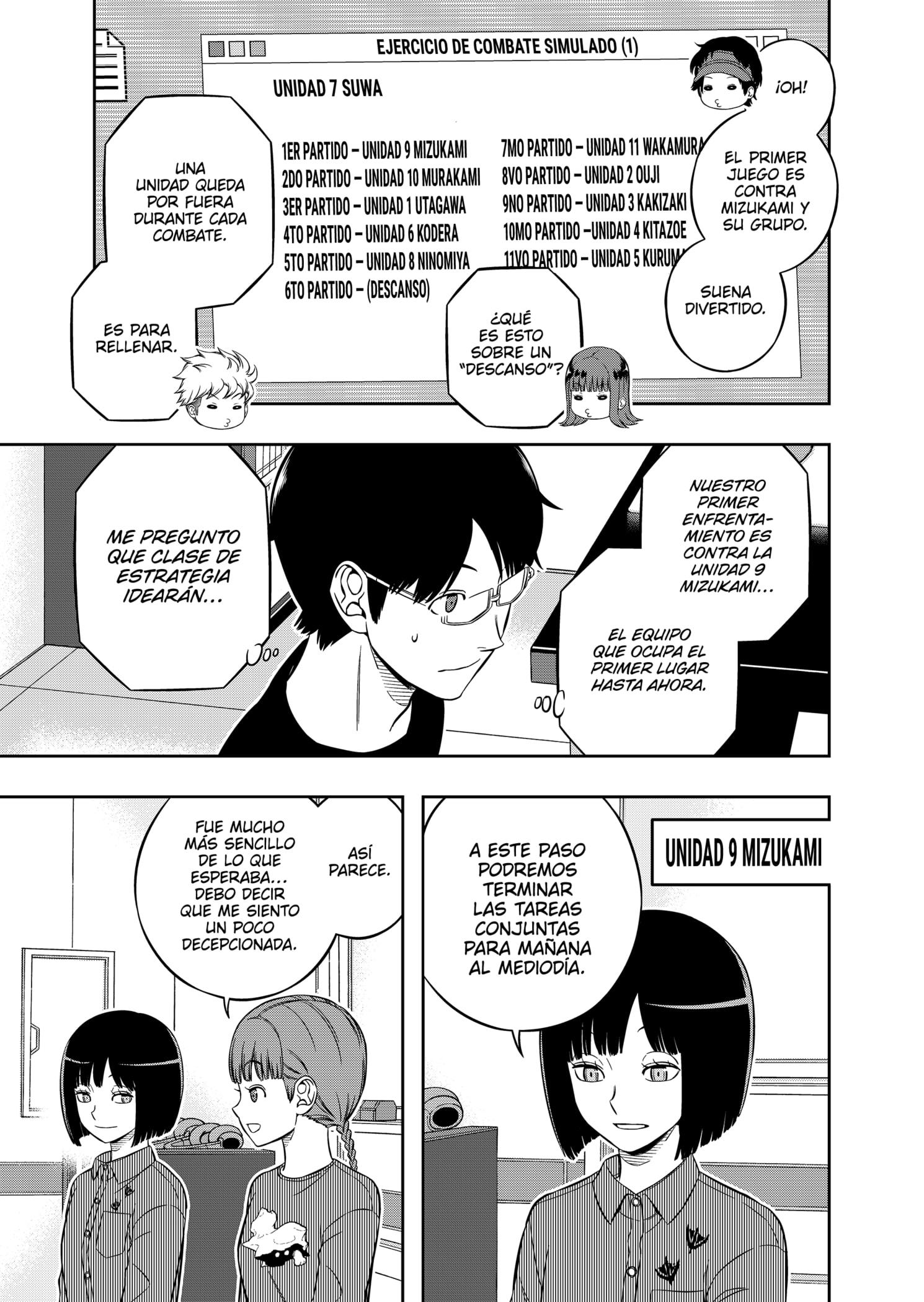 World Trigger capítulo 215 página 13