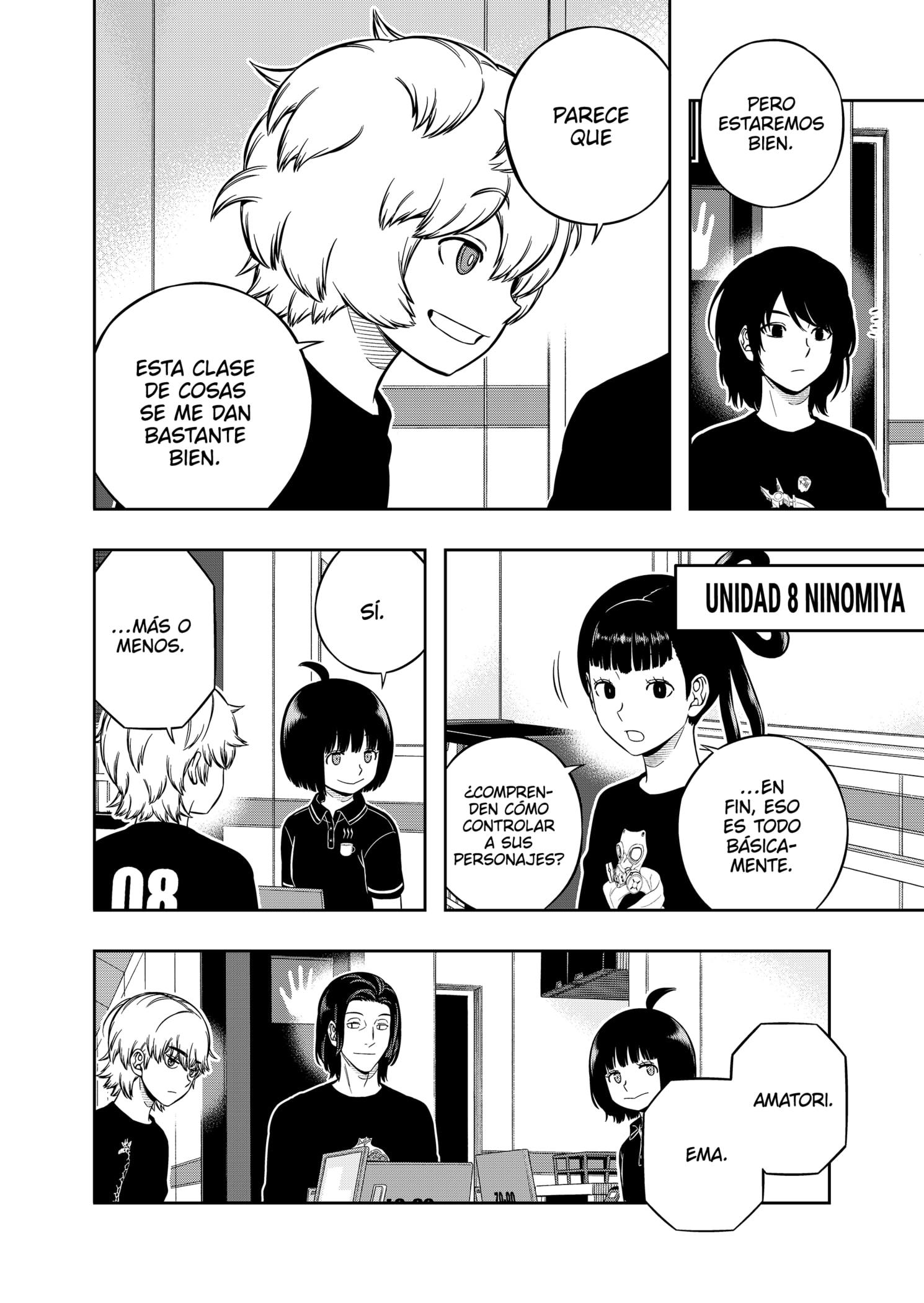 World Trigger capítulo 215 página 4