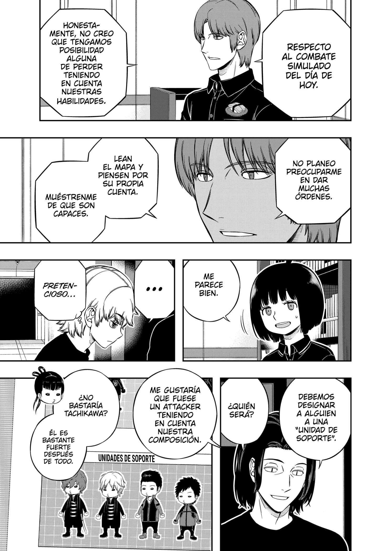 World Trigger capítulo 215 página 5