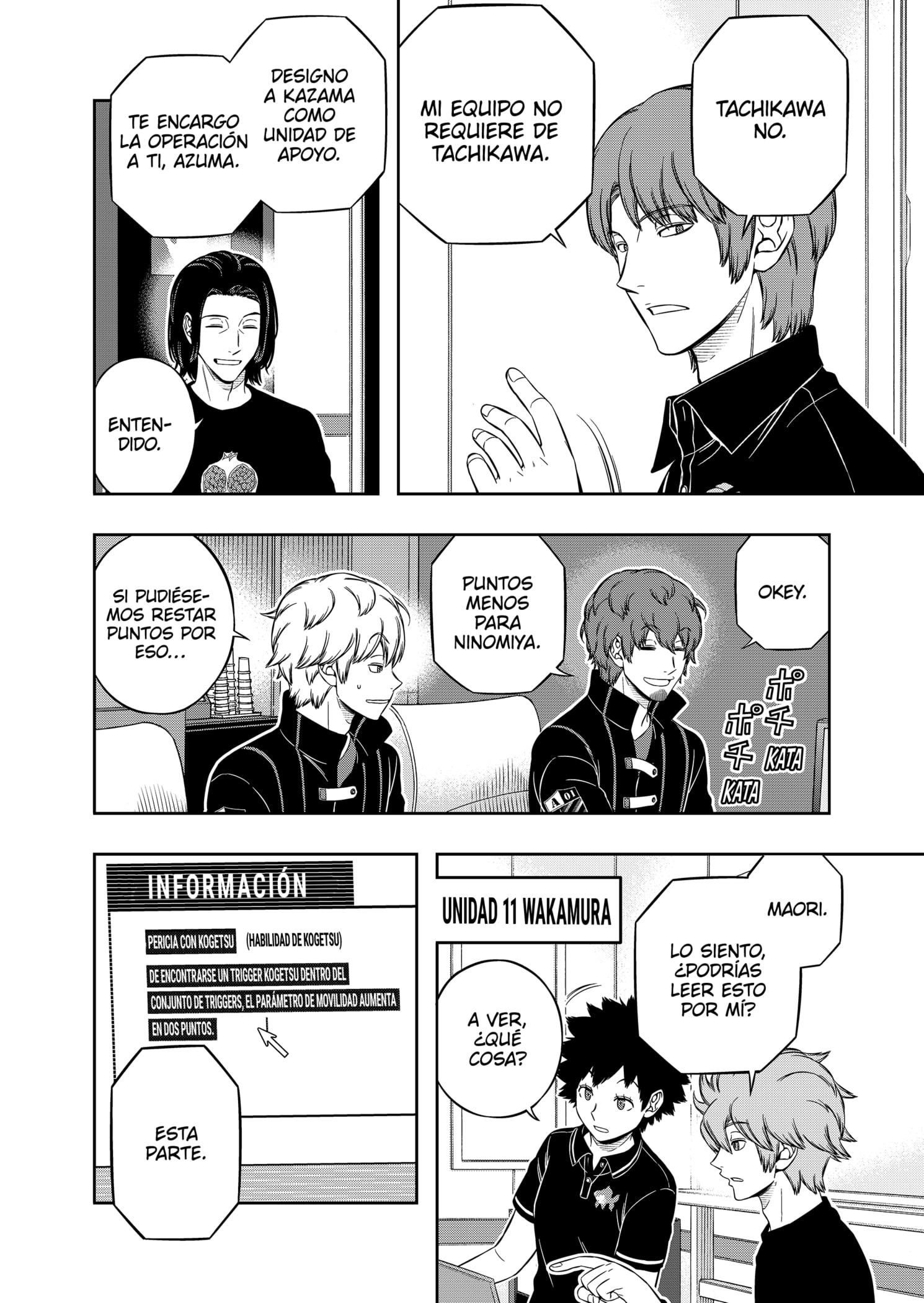 World Trigger capítulo 215 página 6