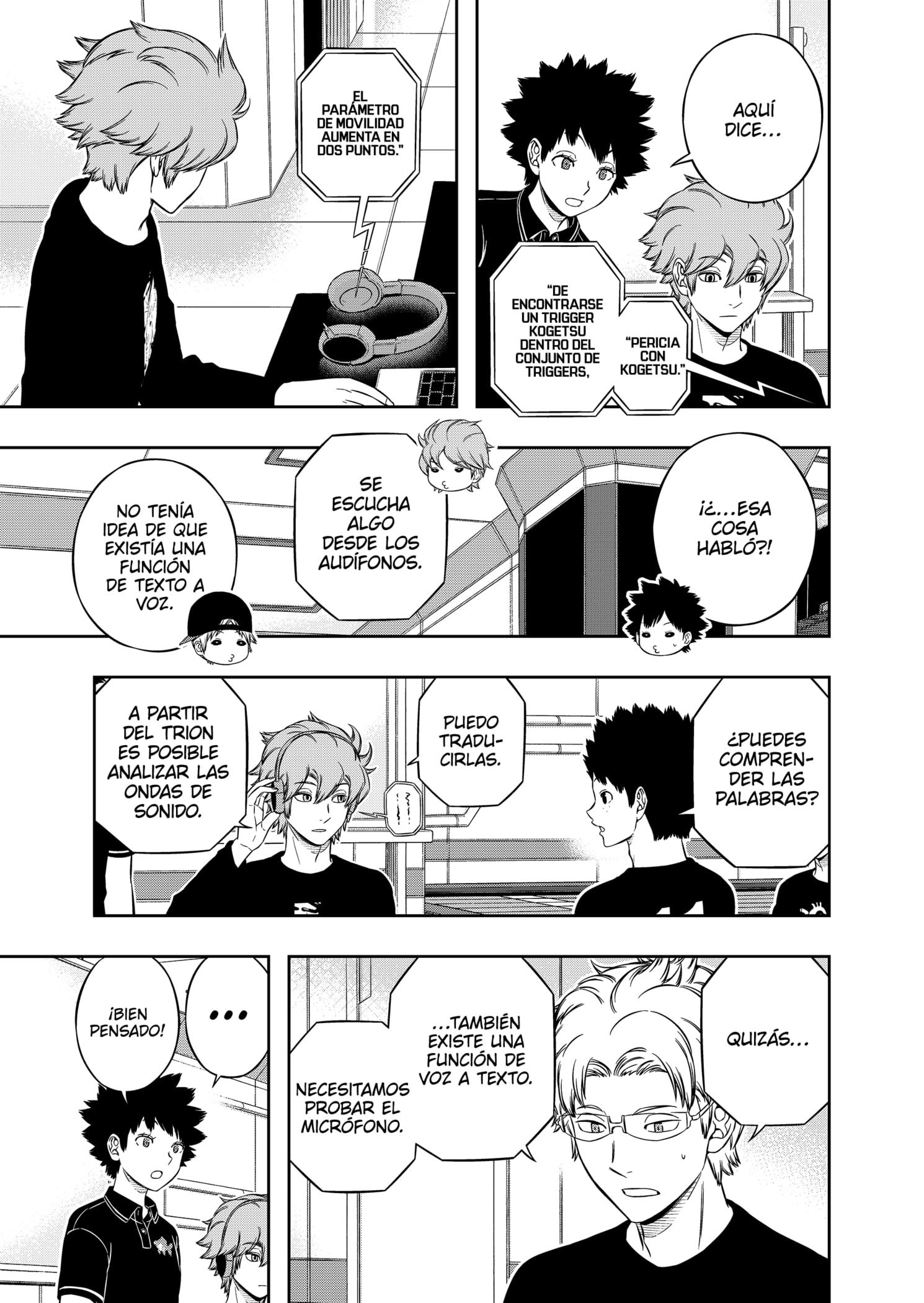 World Trigger capítulo 215 página 7