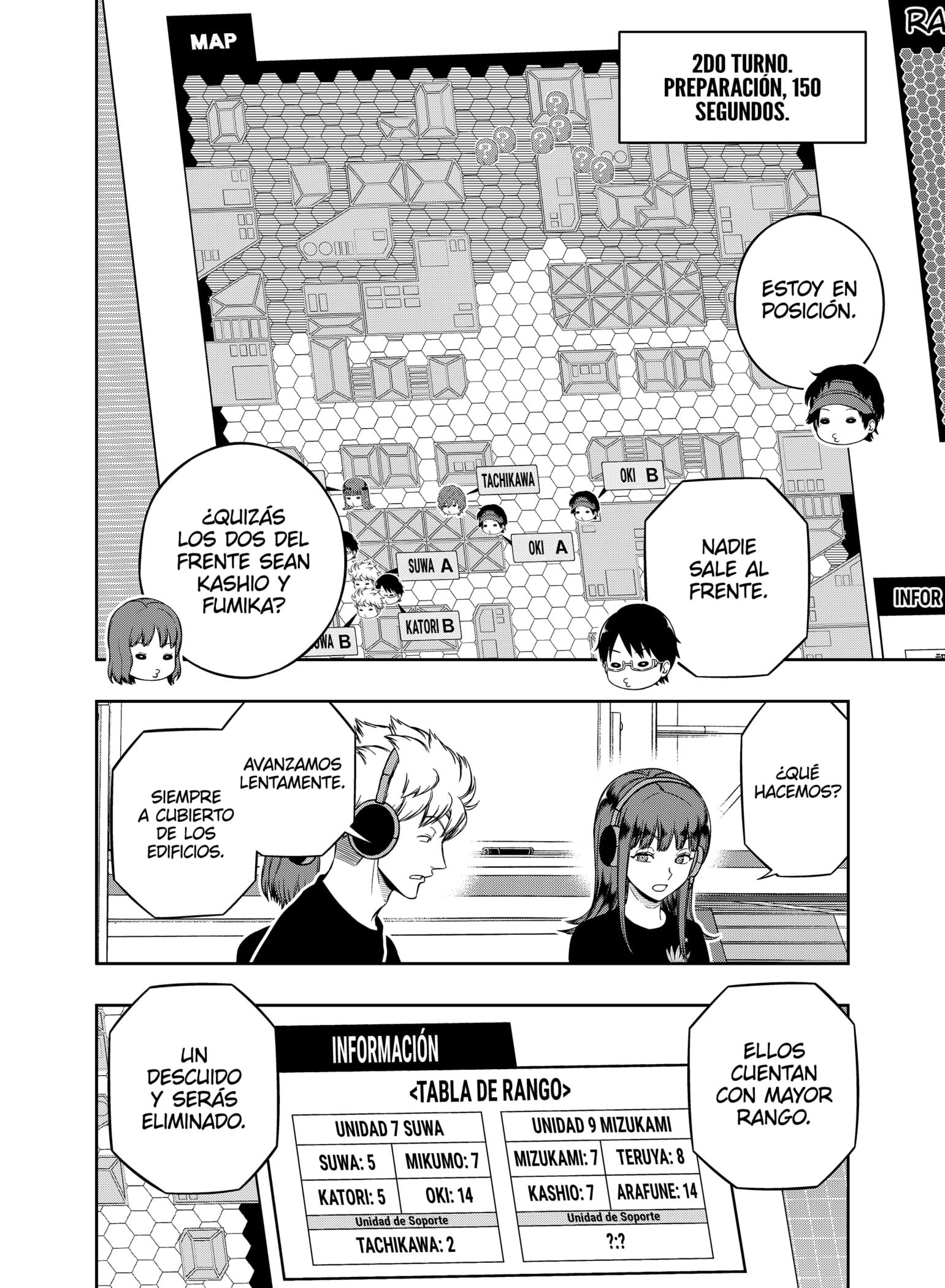 World Trigger capítulo 216 página 4