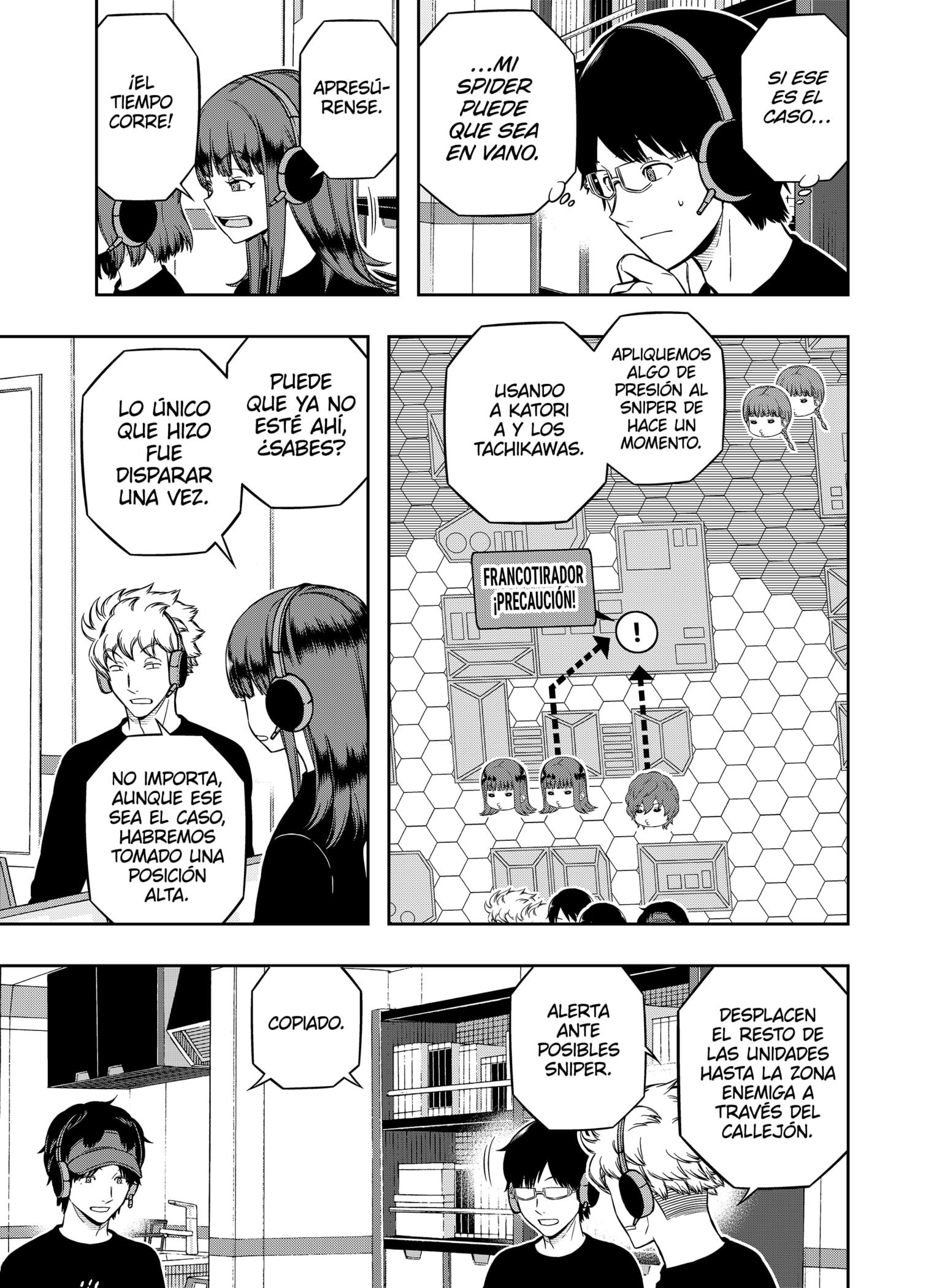 World Trigger capítulo 216 página 9