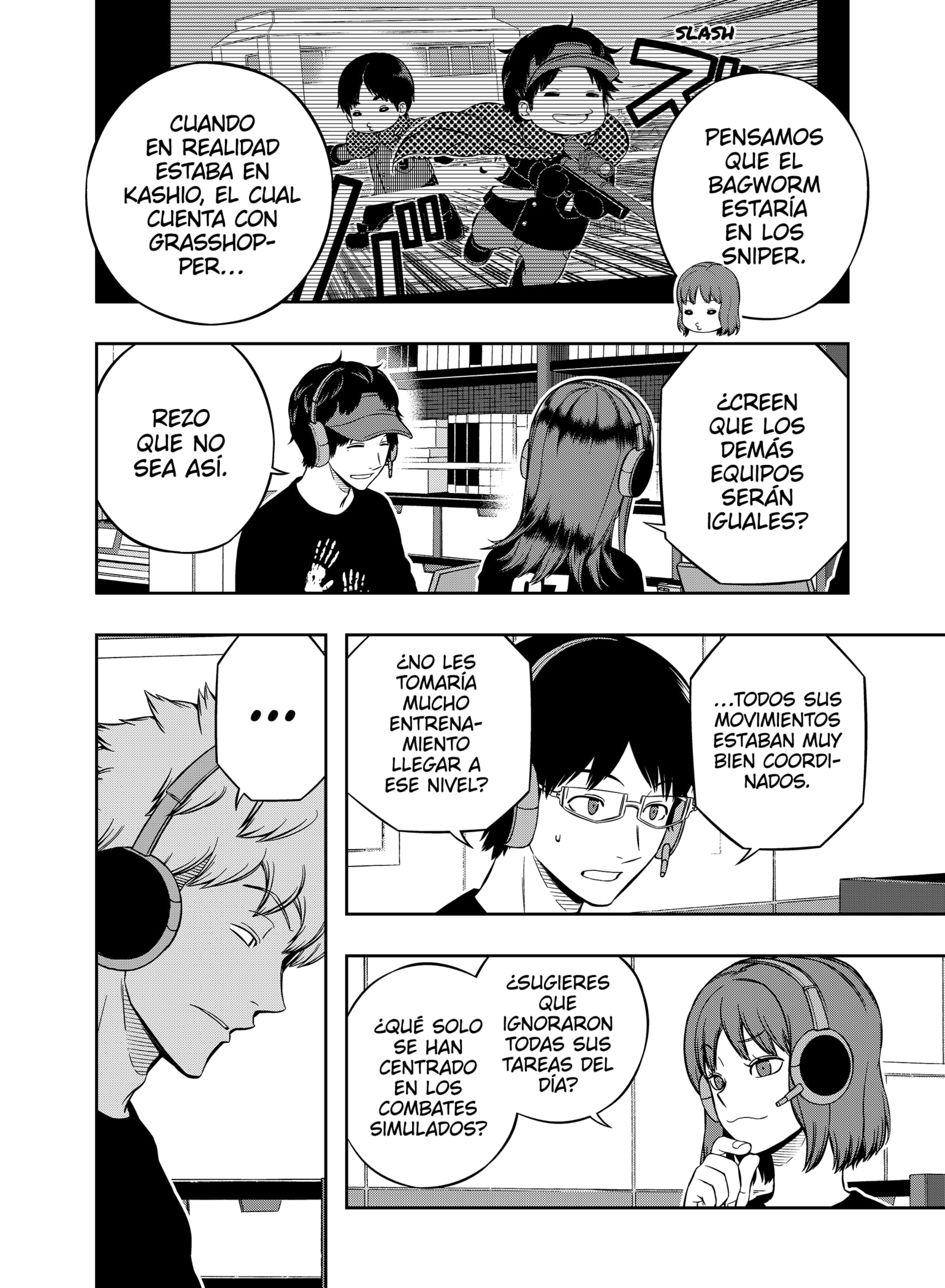 World Trigger capítulo 217 página 4