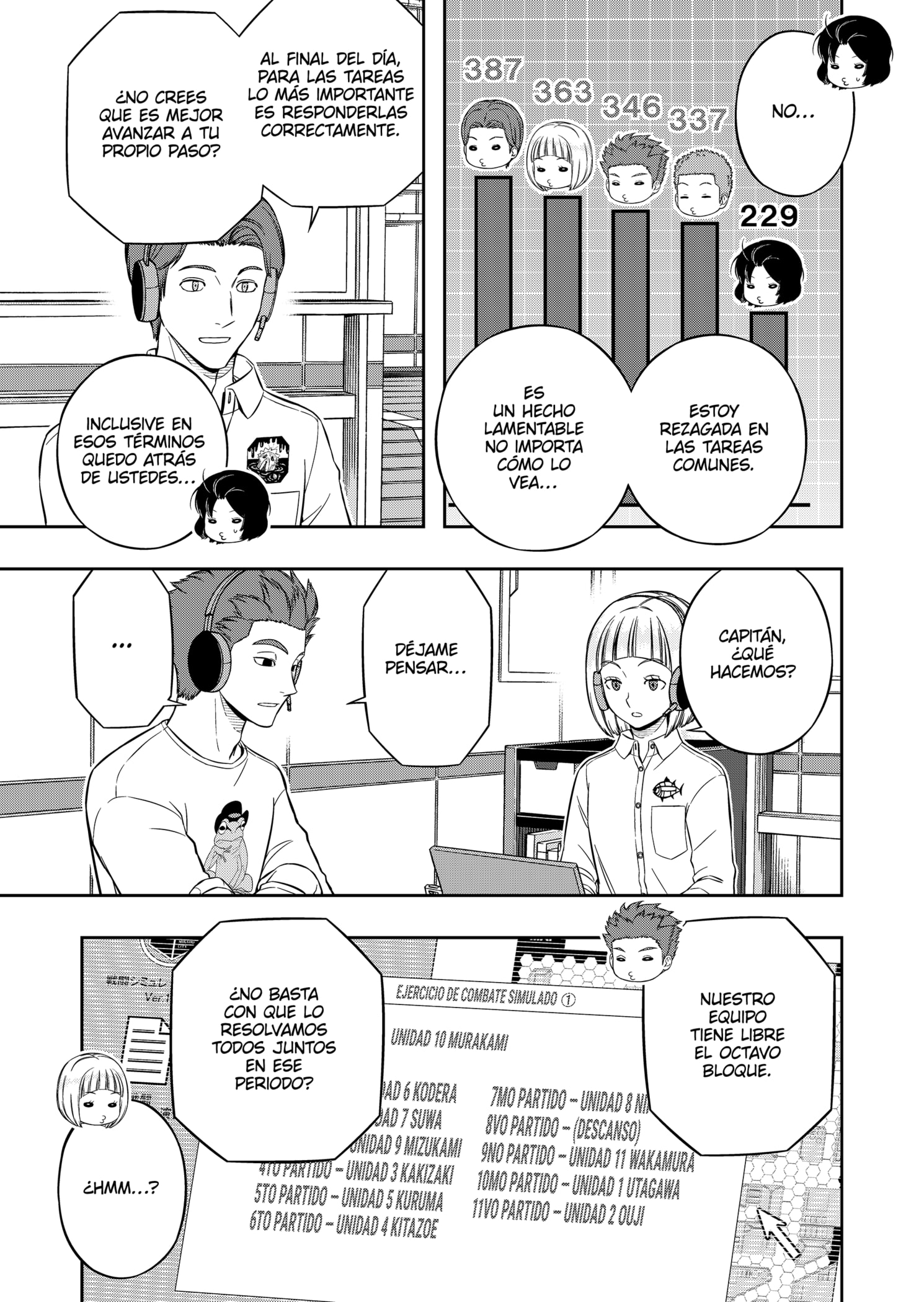World Trigger capítulo 218 página 15