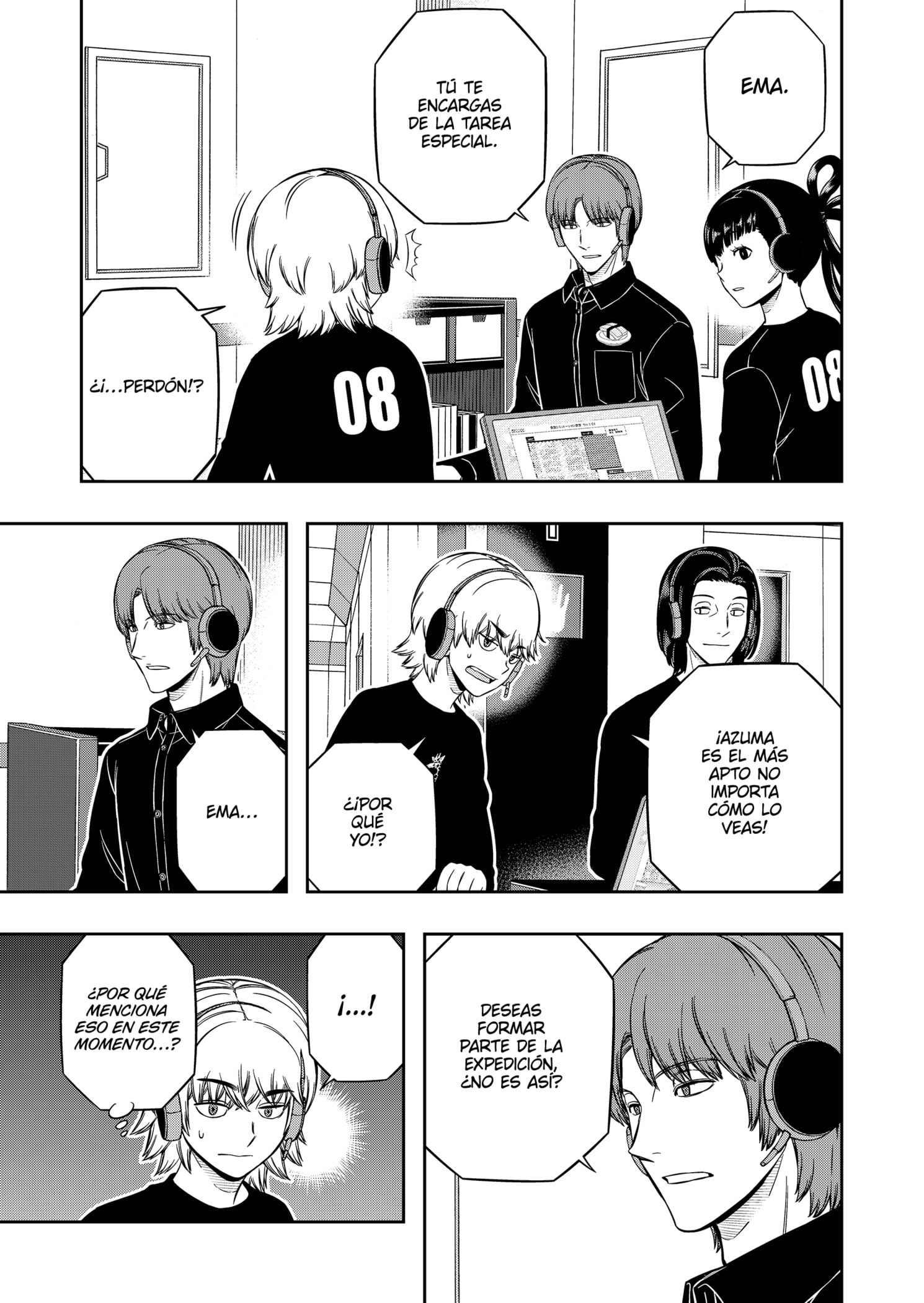 World Trigger capítulo 218 página 17