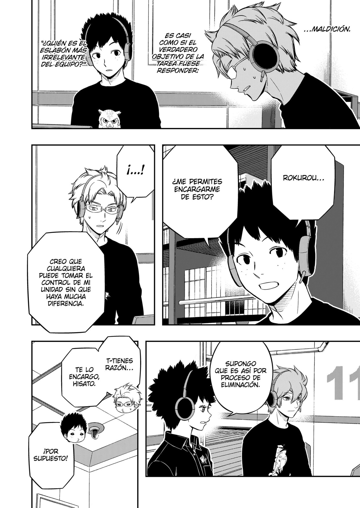 World Trigger capítulo 218 página 8