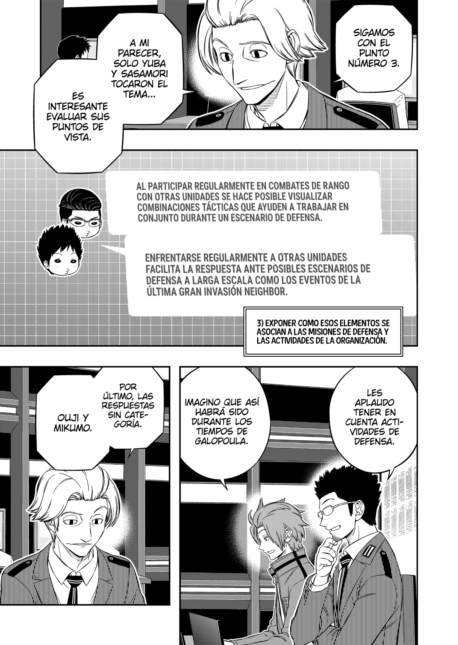 World Trigger capítulo 219 página 13