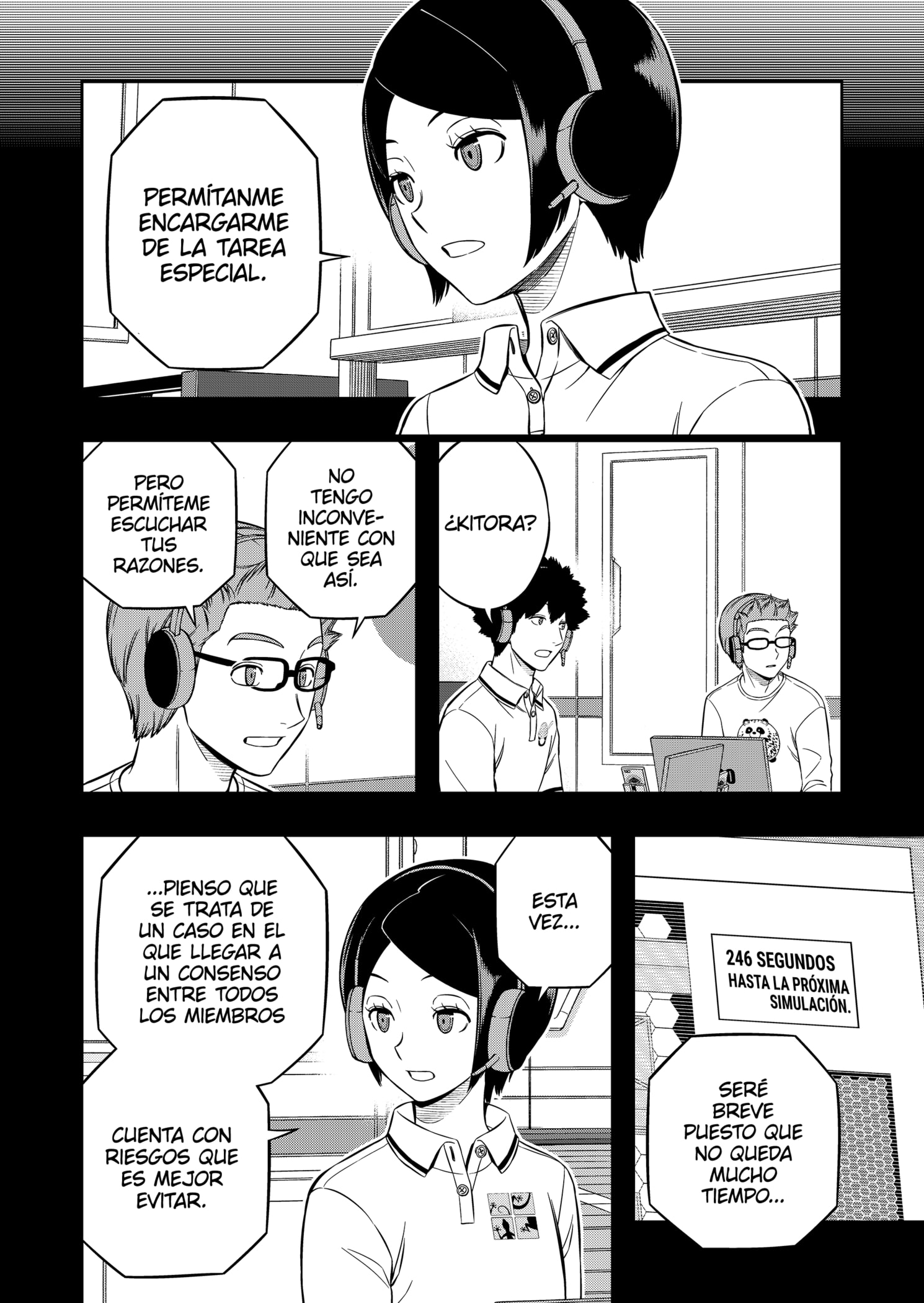 World Trigger capítulo 219 página 8