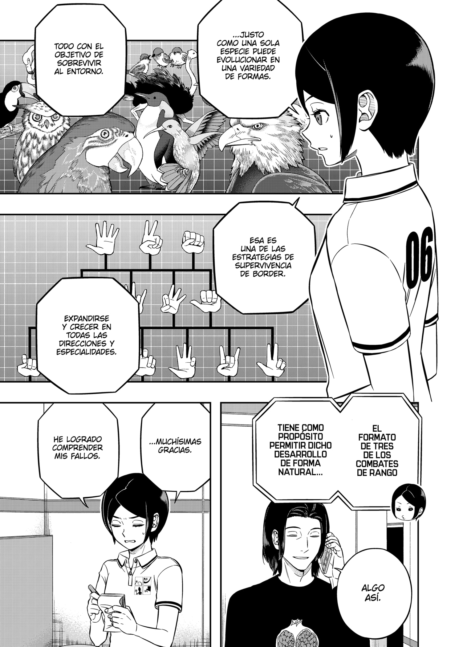 World Trigger capítulo 221 página 5
