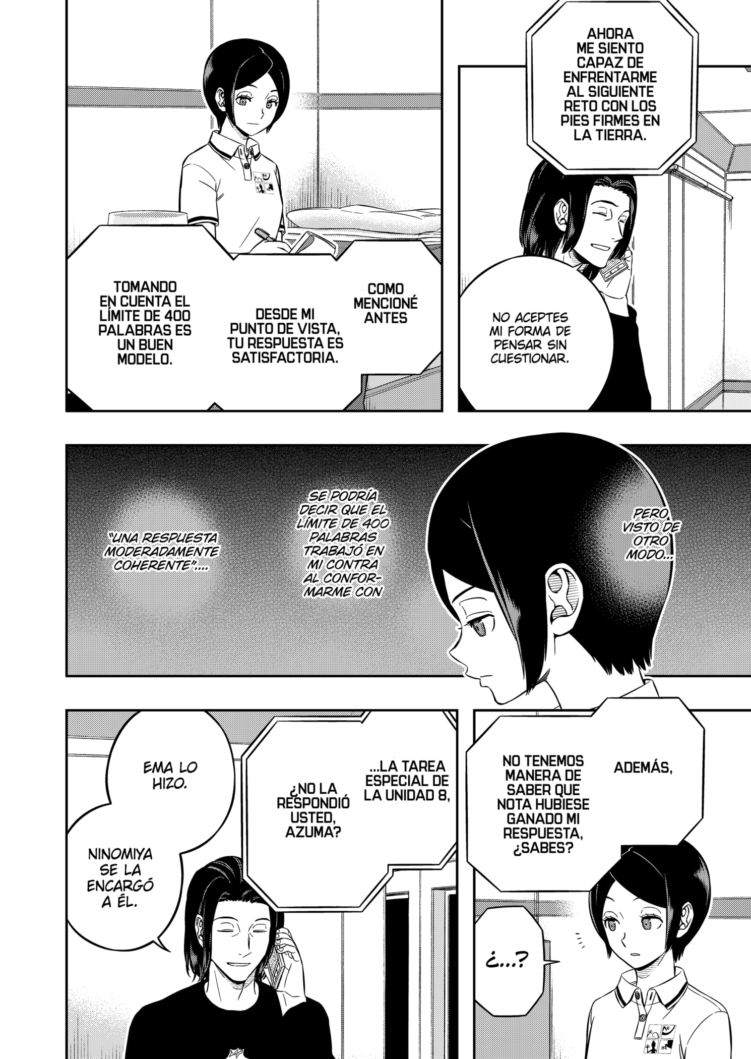World Trigger capítulo 221 página 6