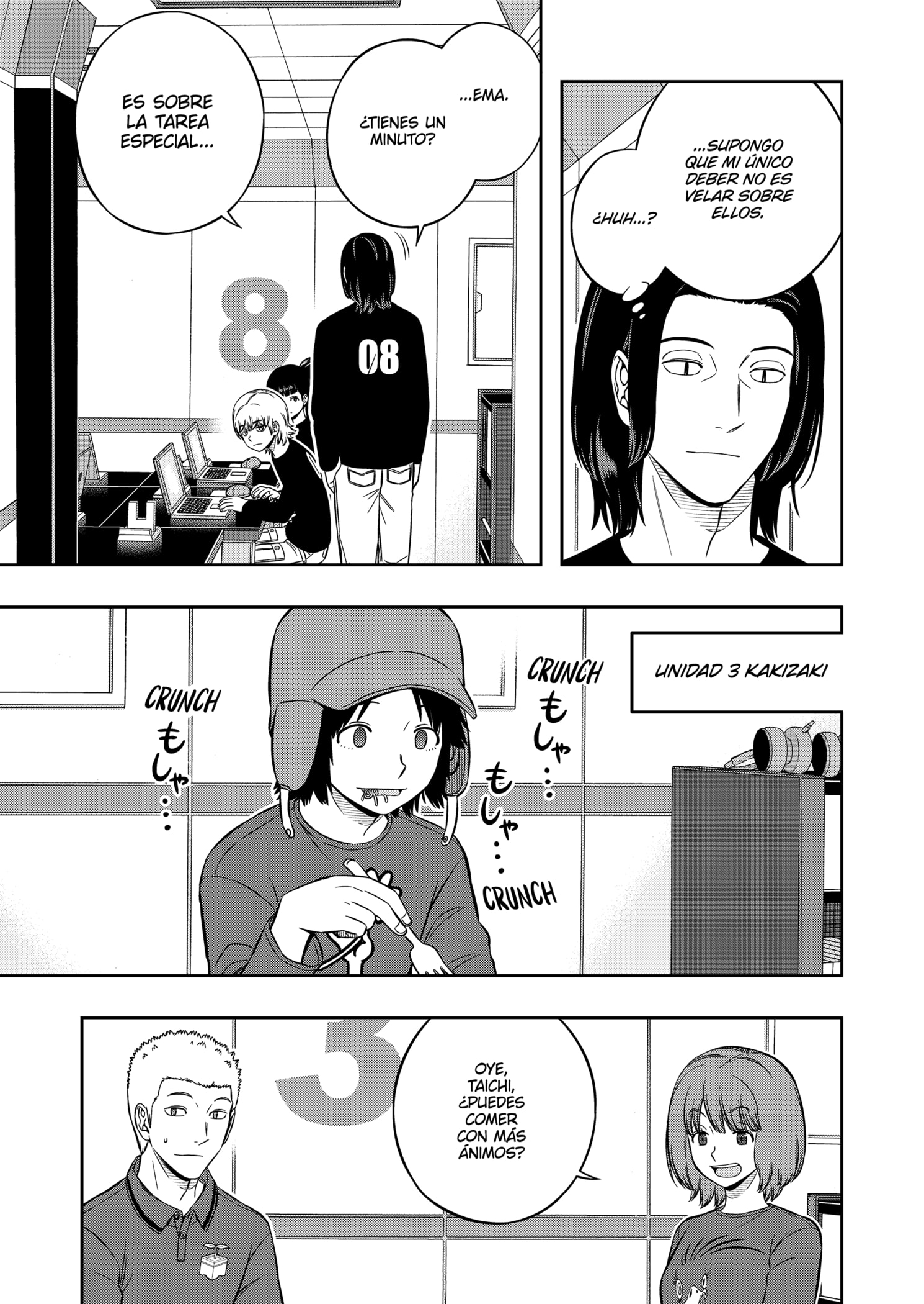 World Trigger capítulo 221 página 9