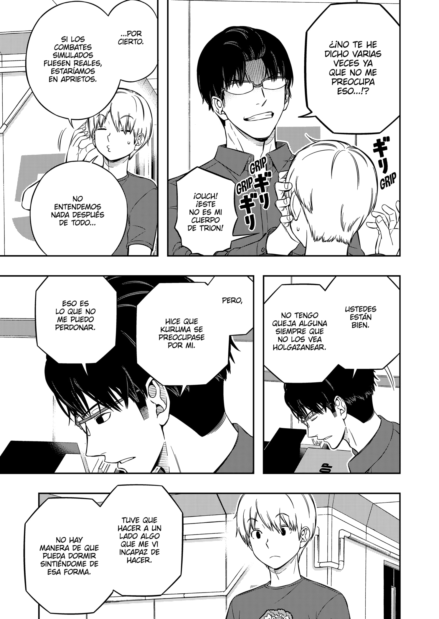 World Trigger capítulo 222 página 15