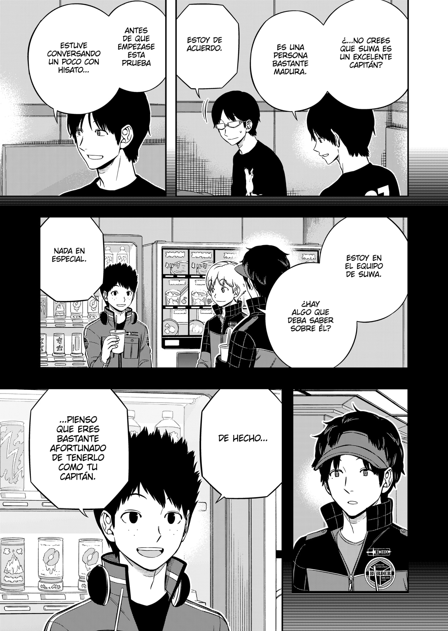 World Trigger capítulo 222 página 17