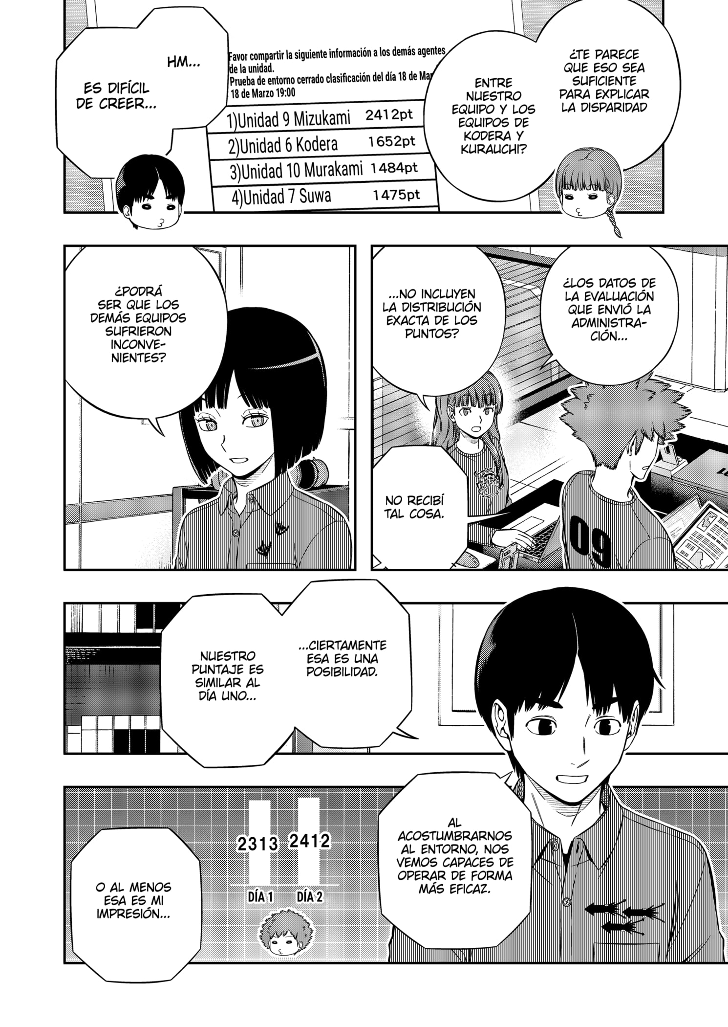 World Trigger capítulo 222 página 2