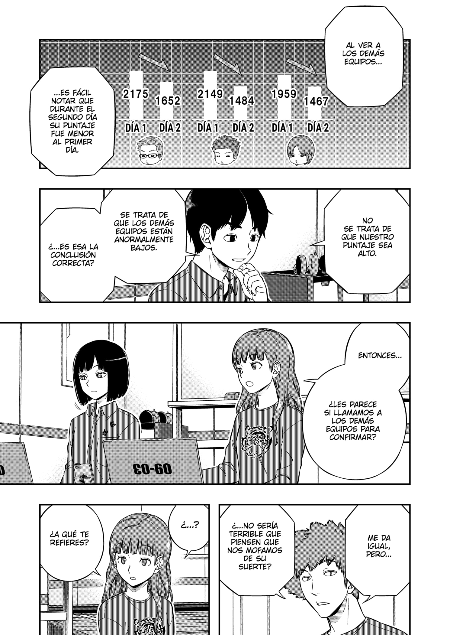 World Trigger capítulo 222 página 3
