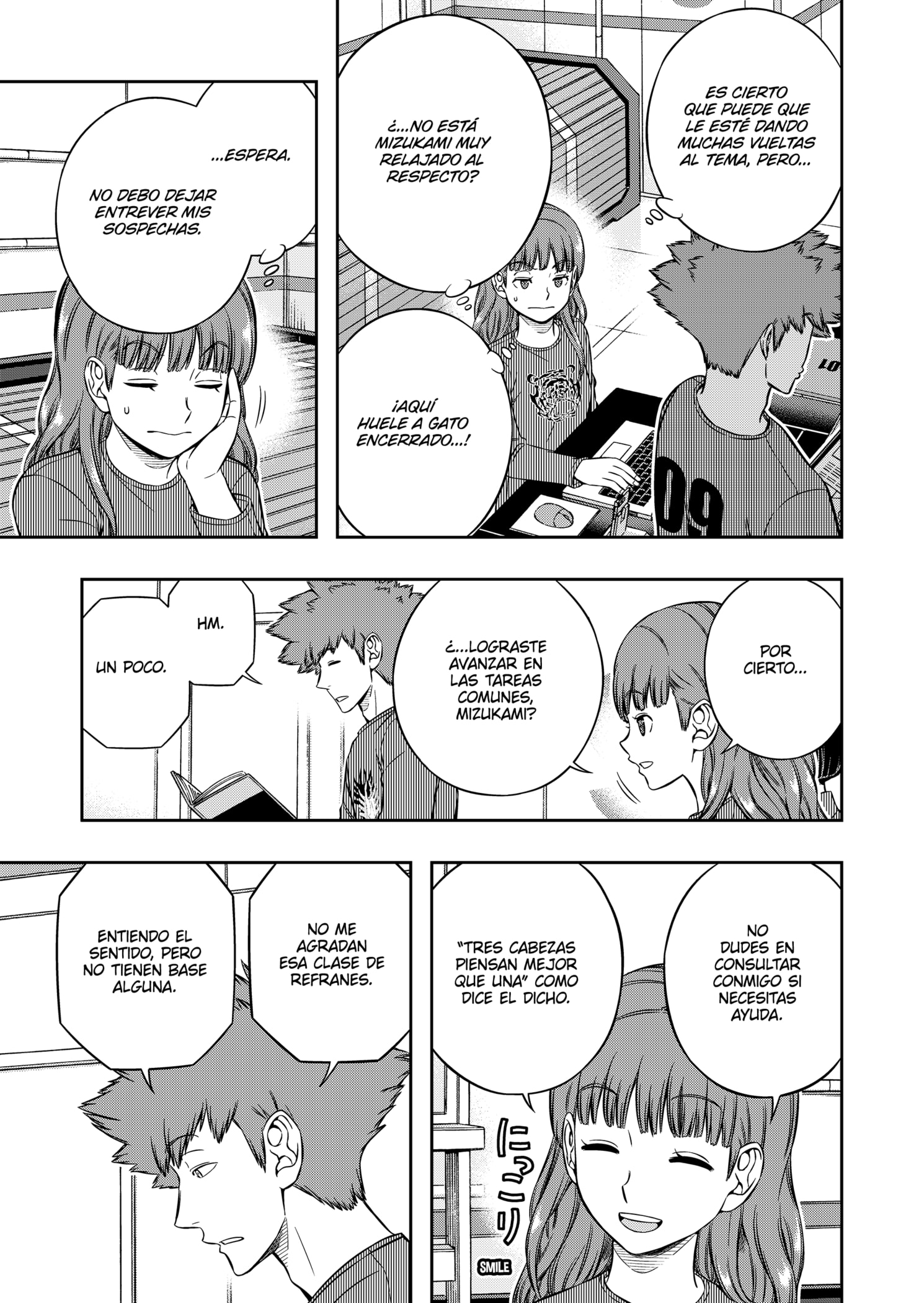 World Trigger capítulo 222 página 5