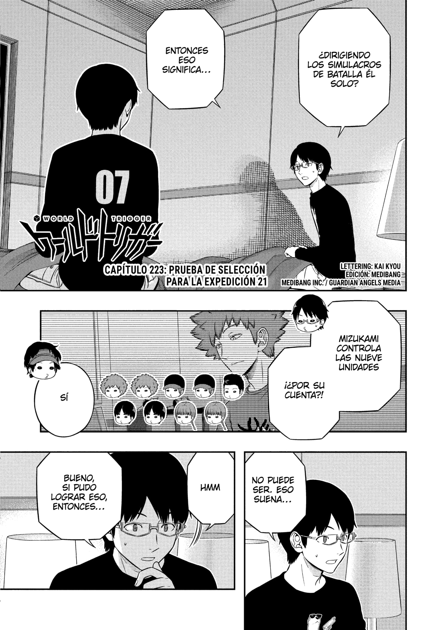 World Trigger capítulo 223 página 1