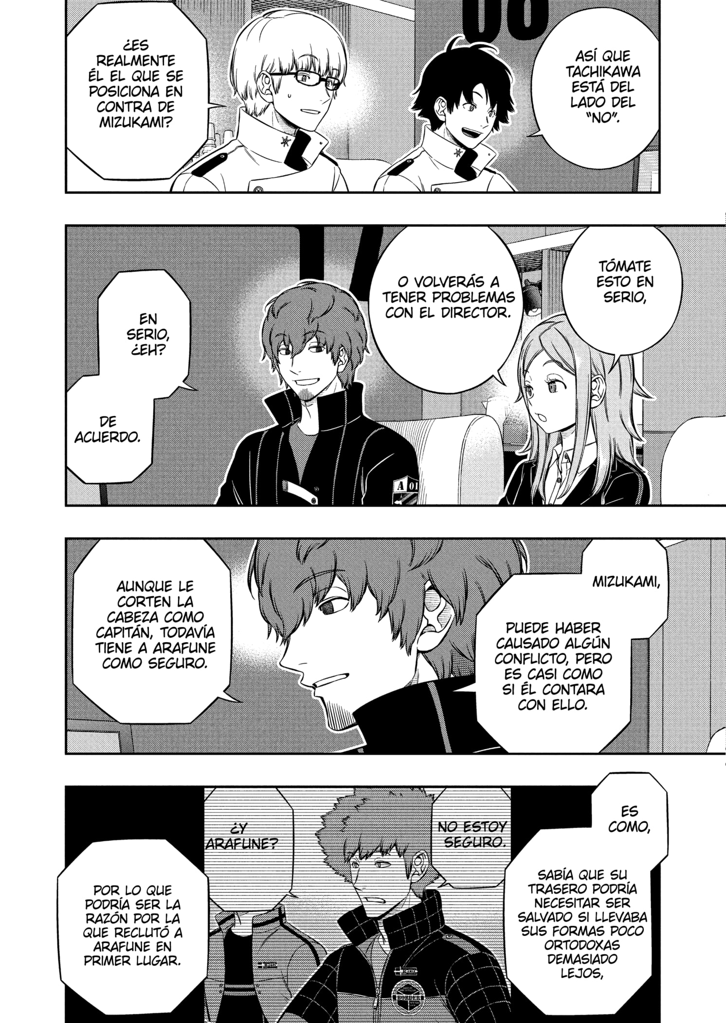 World Trigger capítulo 223 página 14