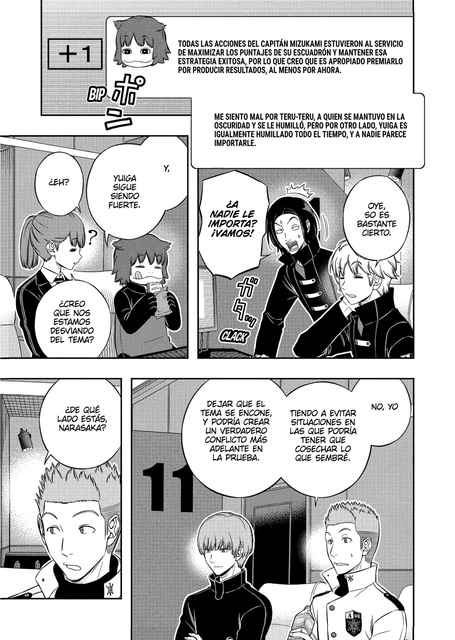 World Trigger capítulo 223 página 17