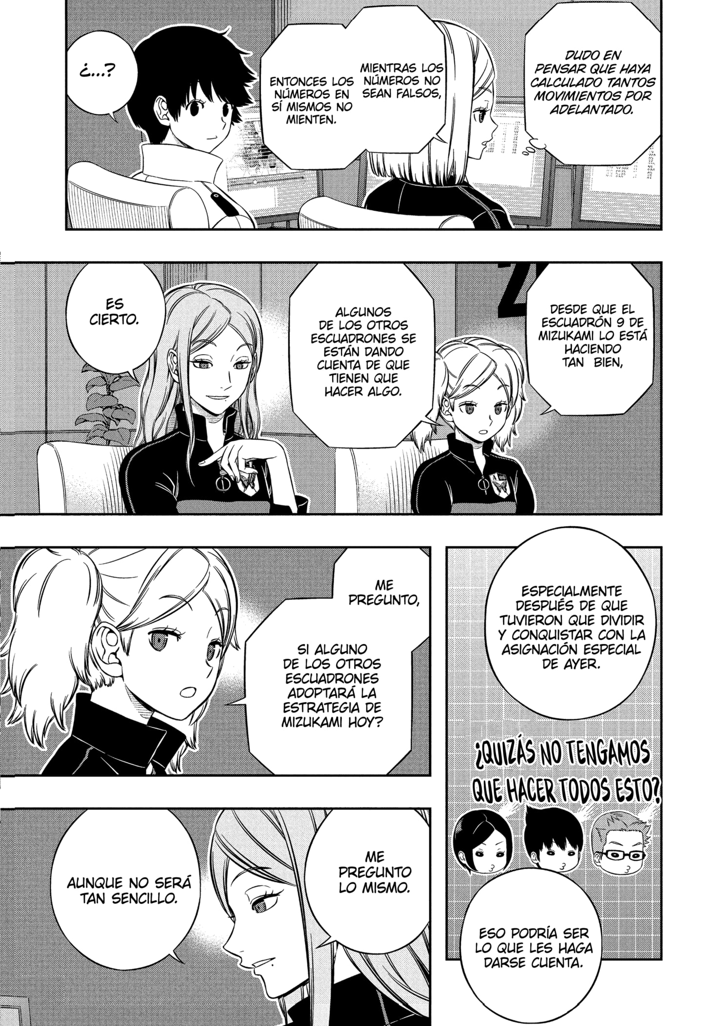 World Trigger capítulo 223 página 19