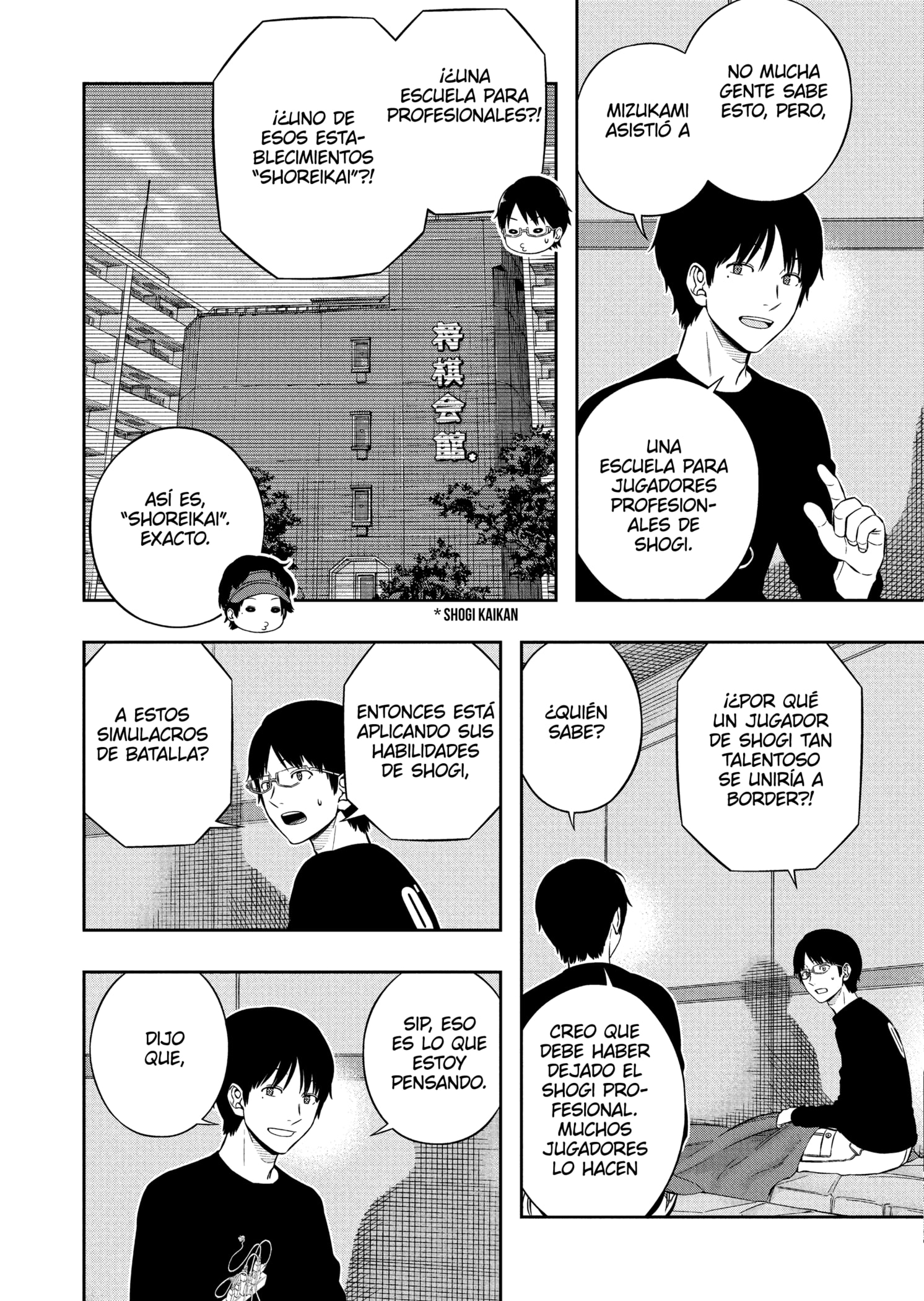 World Trigger capítulo 223 página 4