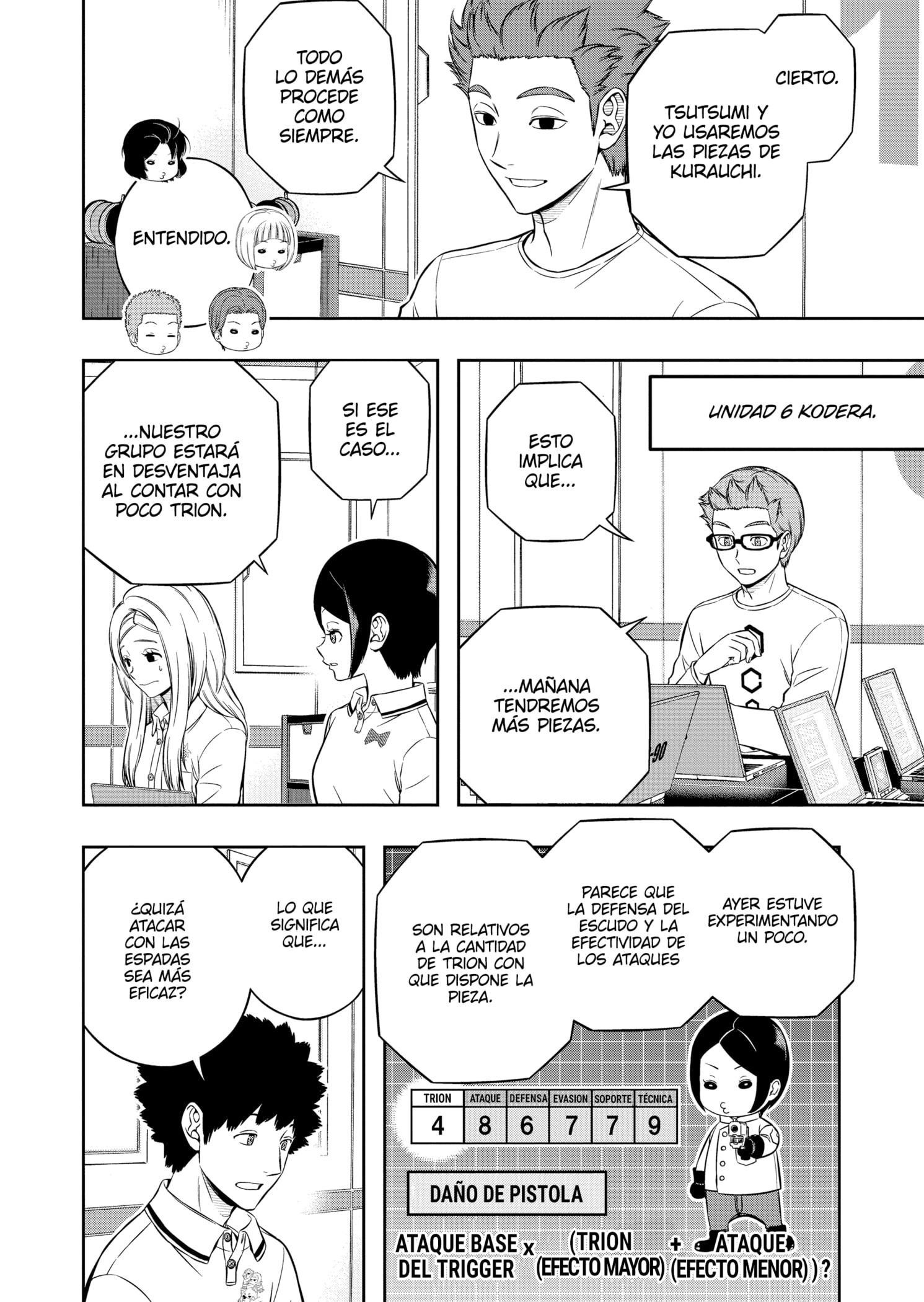 World Trigger capítulo 224 página 4