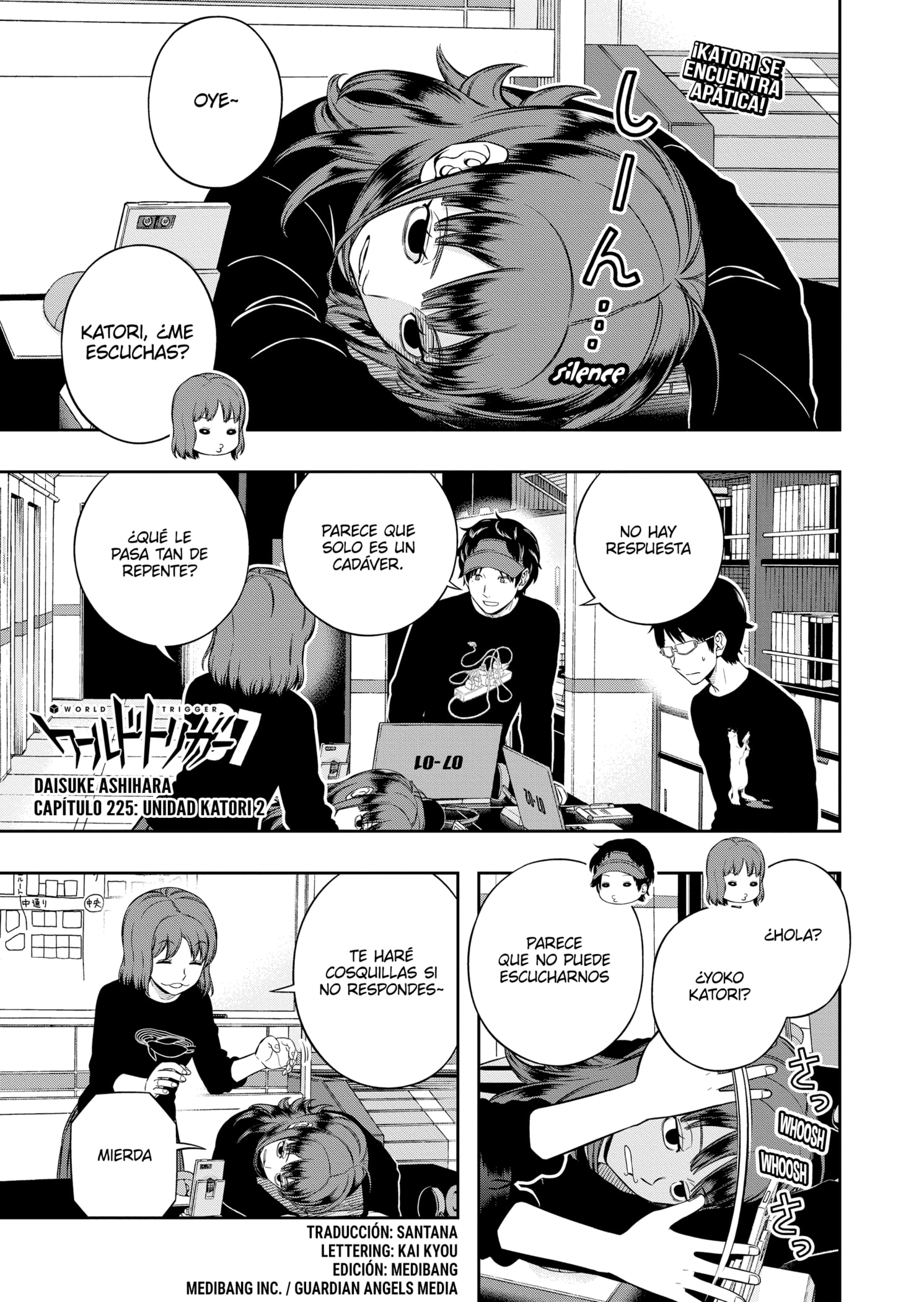 World Trigger capítulo 225 página 1