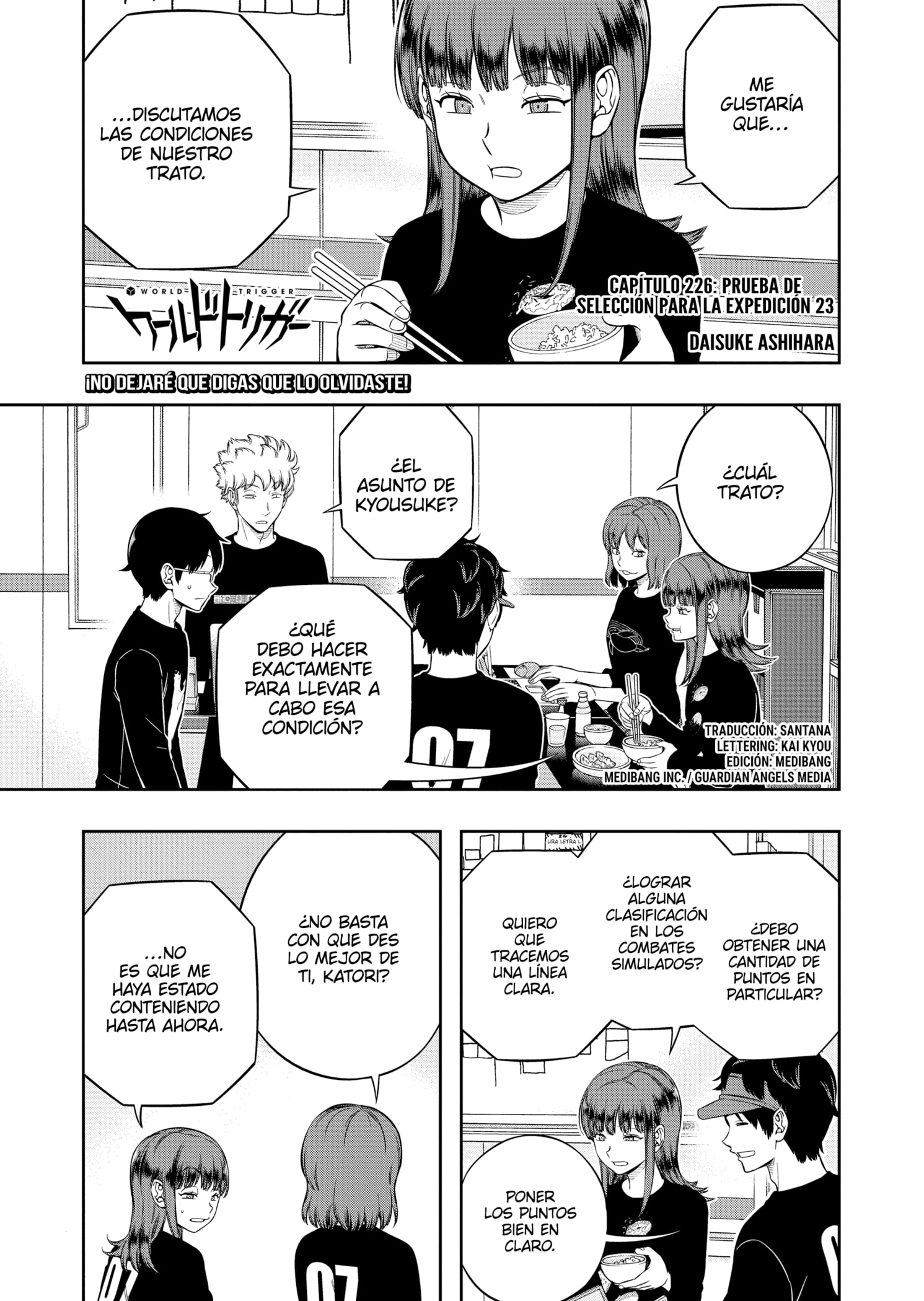 World Trigger capítulo 226 página 1