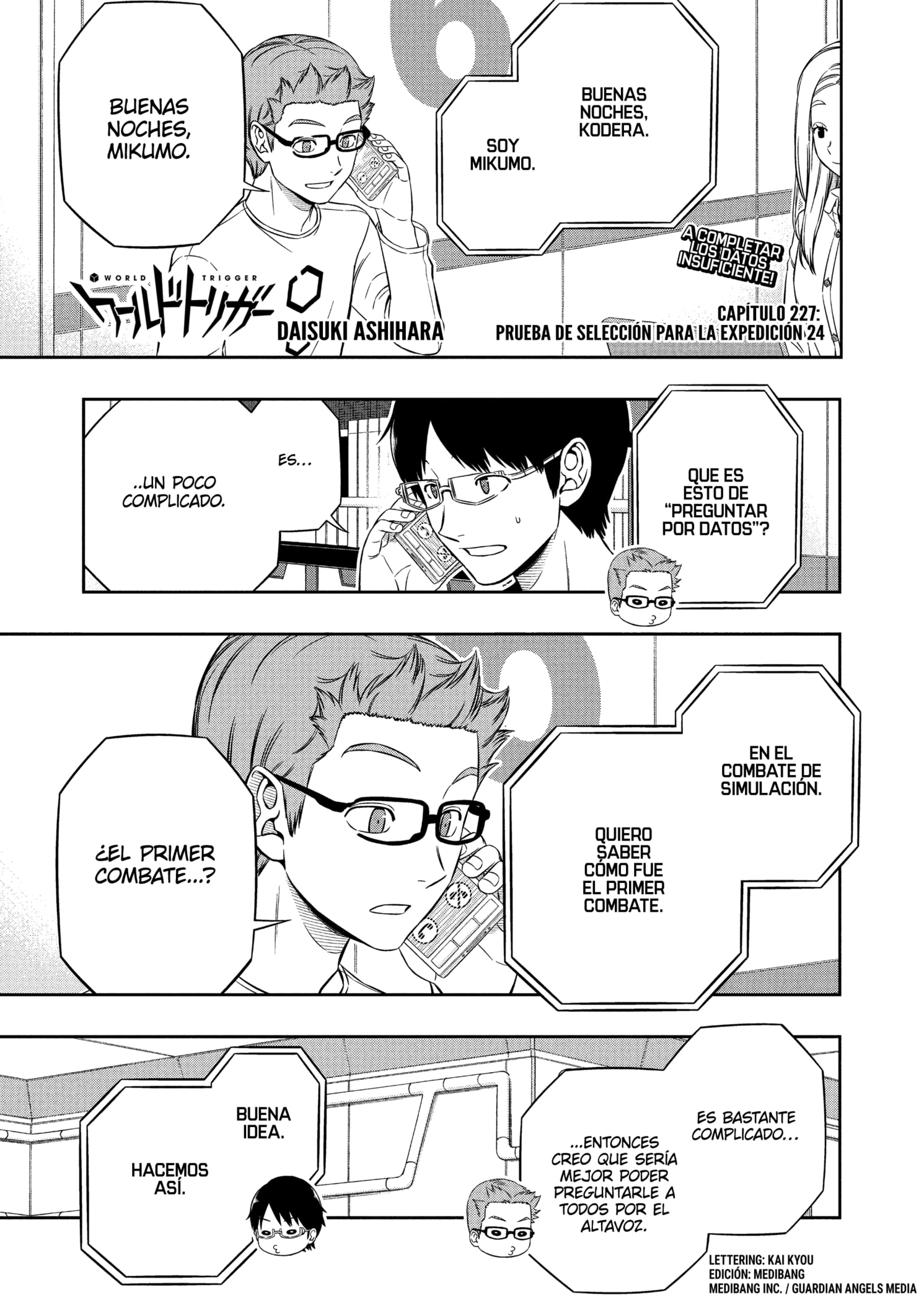 World Trigger capítulo 227 página 1